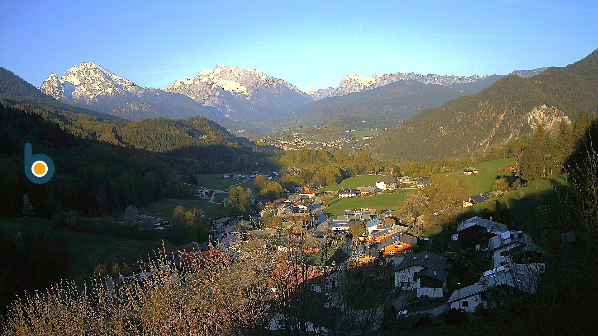 Archiv Foto Webcam Oberau: Alpinhotel Berchtesgaden