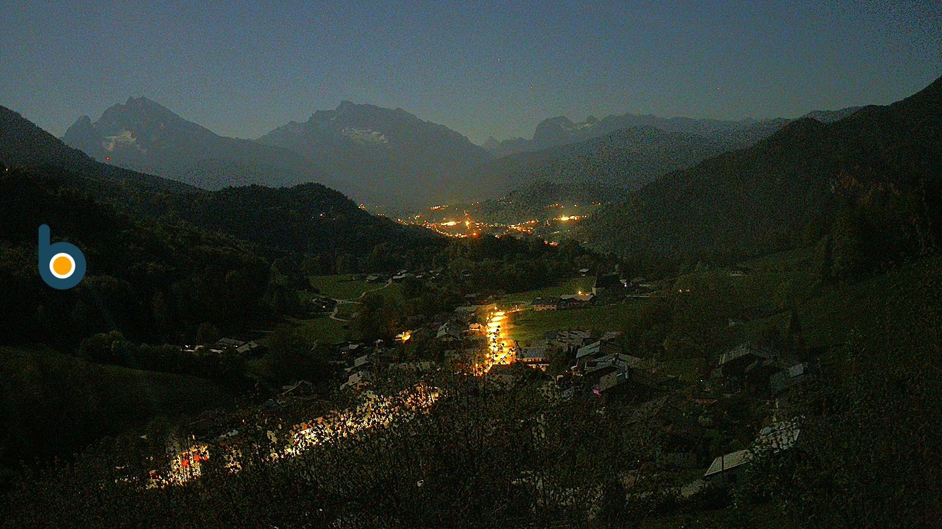 Archiv Foto Webcam Oberau: Alpinhotel Berchtesgaden