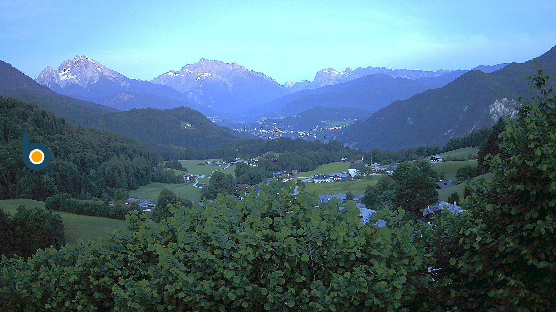 Archiv Foto Webcam Oberau: Alpinhotel Berchtesgaden
