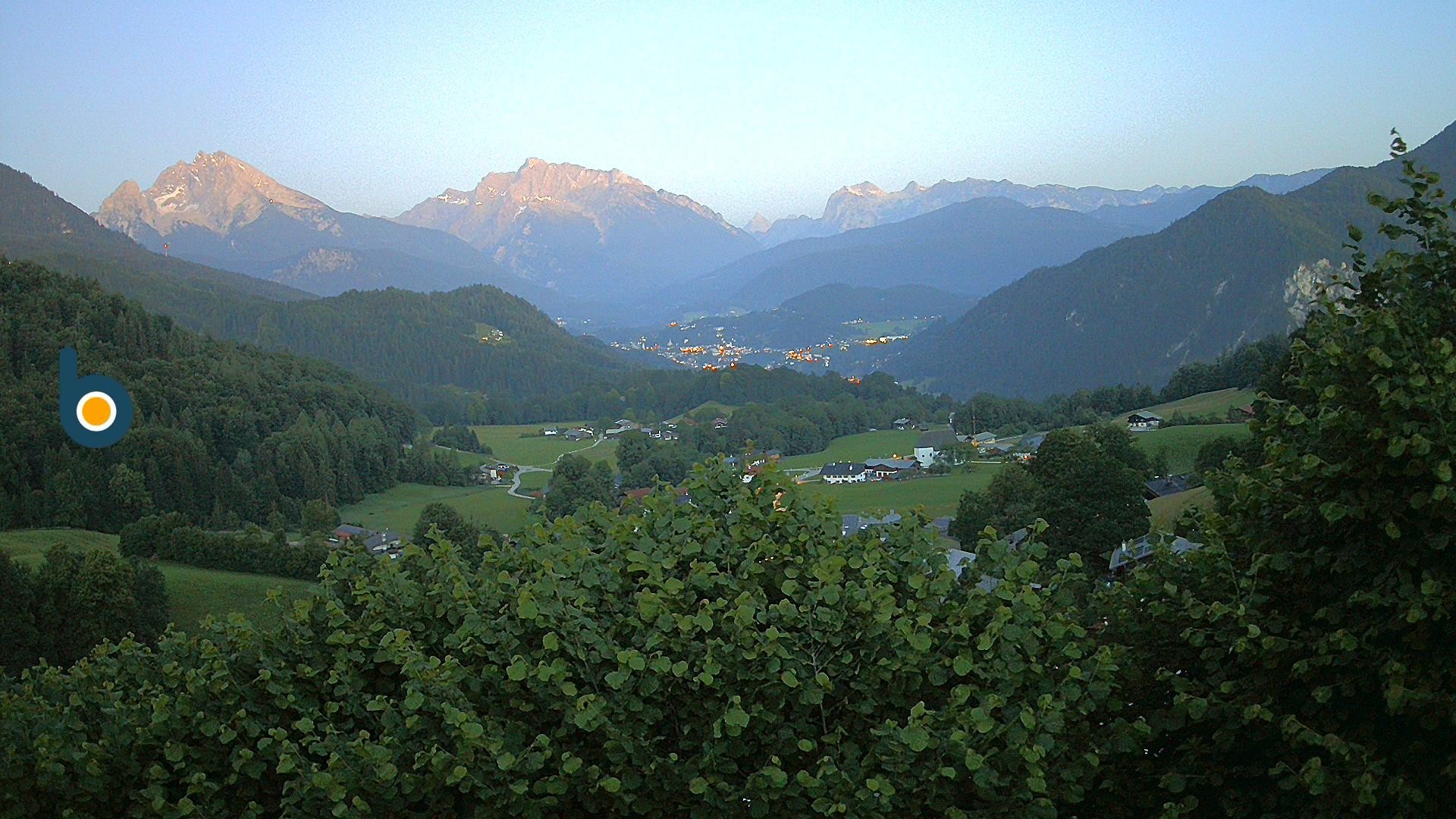 Archiv Foto Webcam Oberau: Alpinhotel Berchtesgaden