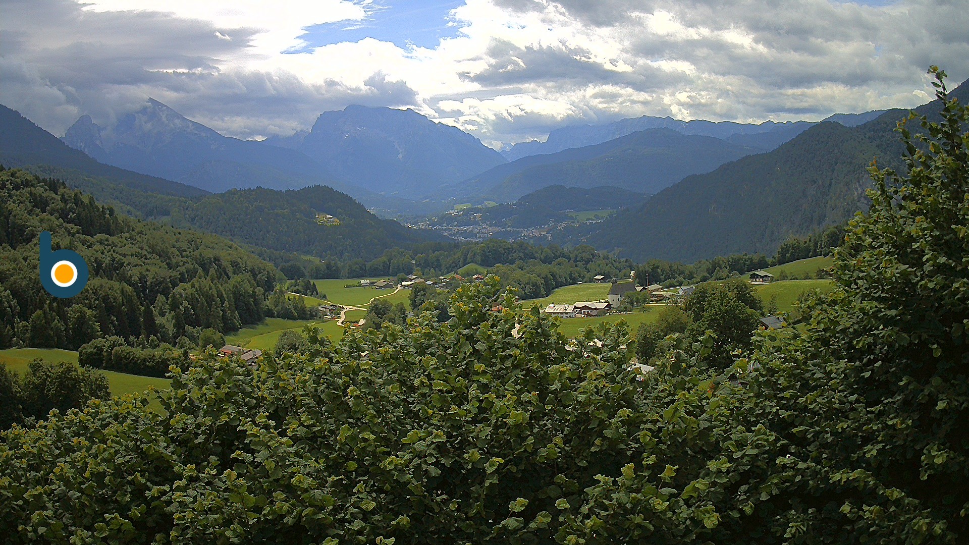 Archiv Foto Webcam Oberau: Alpinhotel Berchtesgaden