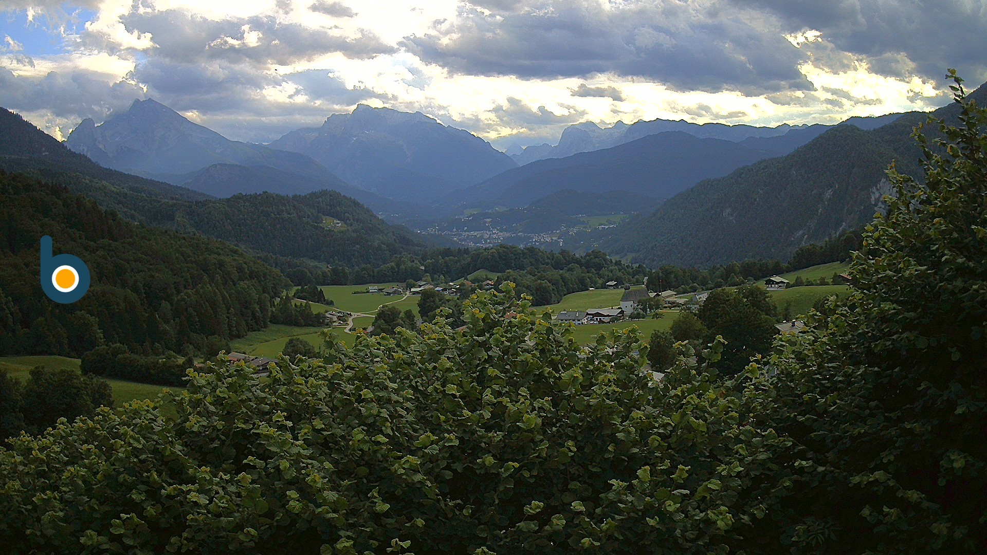 Archiv Foto Webcam Oberau: Alpinhotel Berchtesgaden