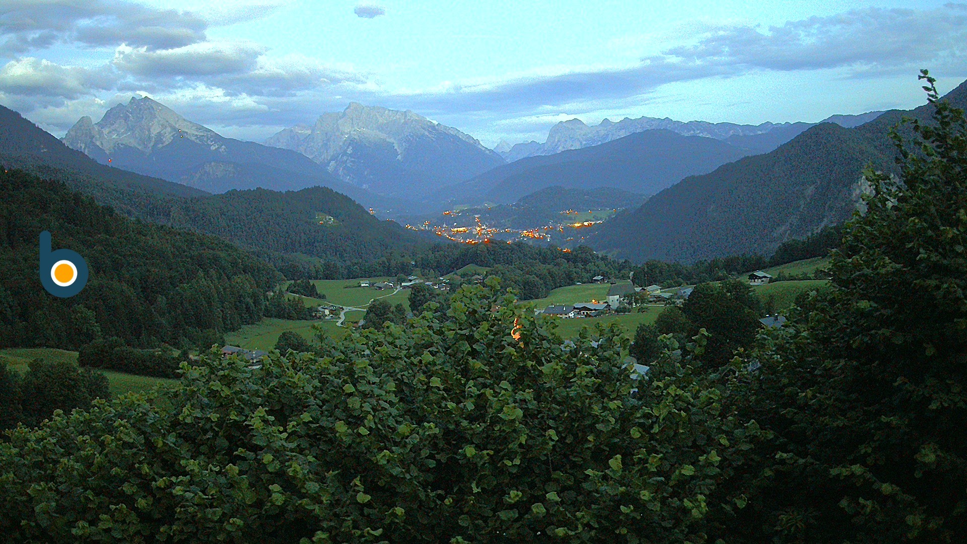 Archiv Foto Webcam Oberau: Alpinhotel Berchtesgaden