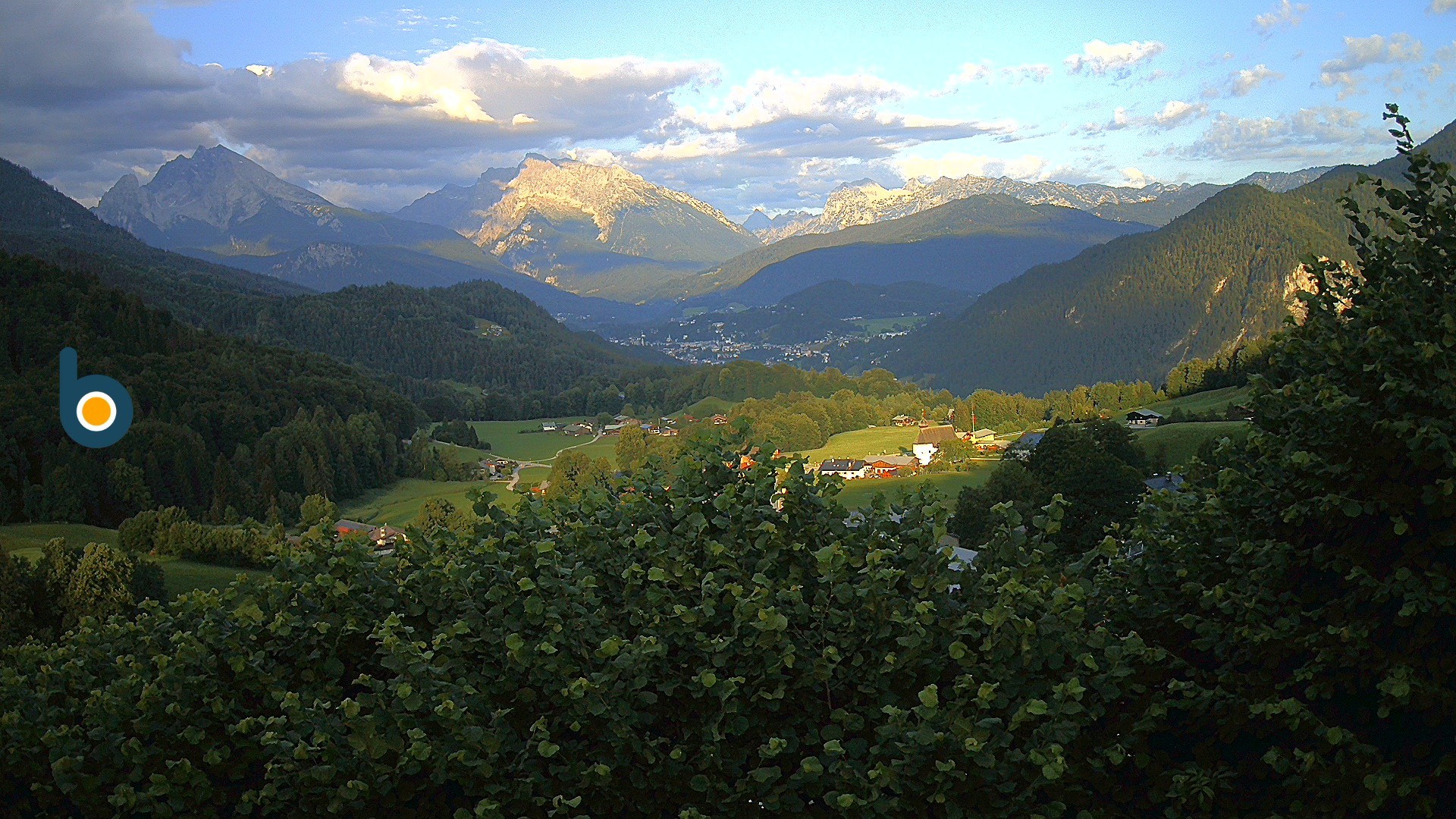 Archiv Foto Webcam Oberau: Alpinhotel Berchtesgaden