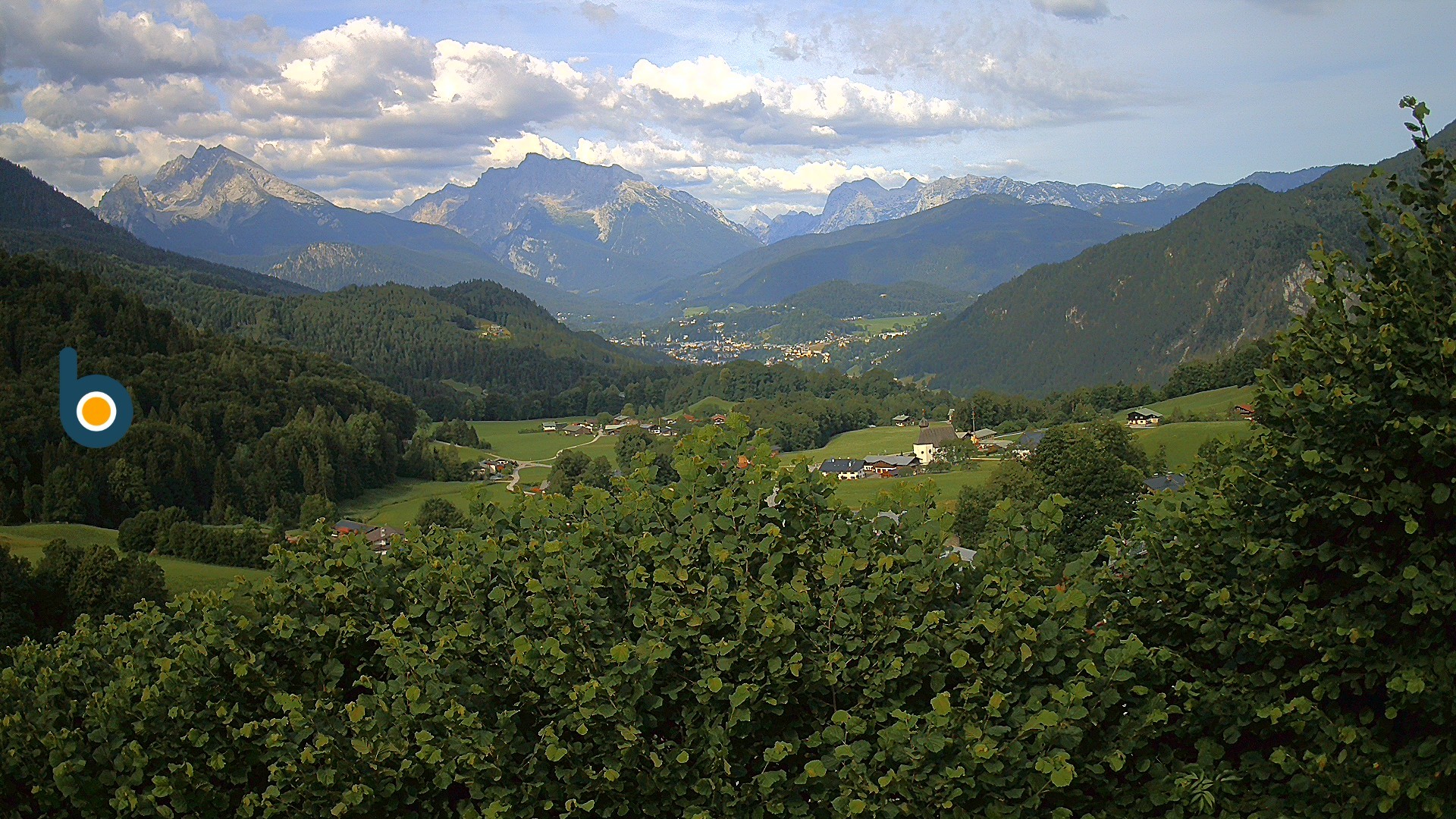 Archiv Foto Webcam Oberau: Alpinhotel Berchtesgaden