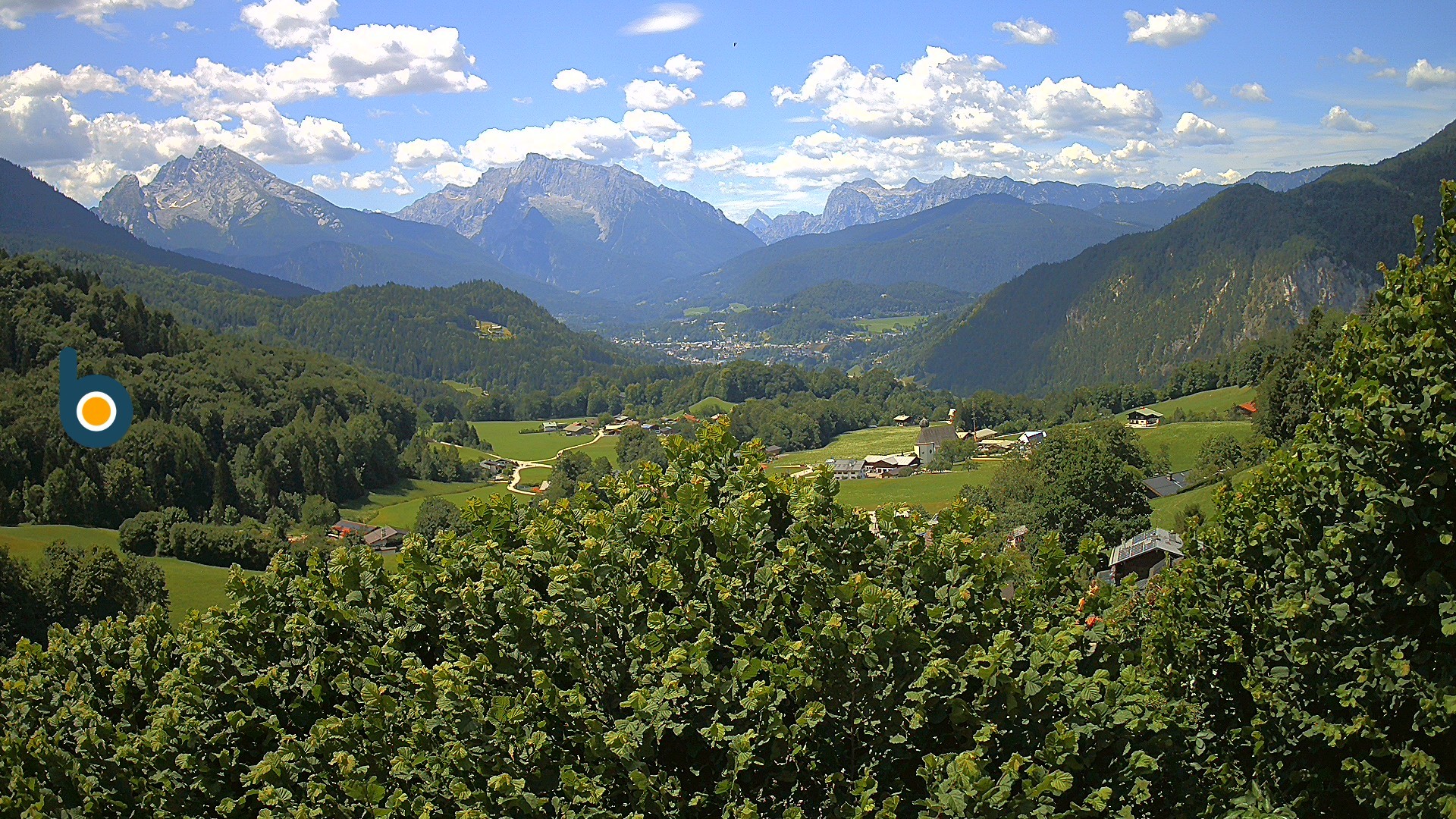 Archiv Foto Webcam Oberau: Alpinhotel Berchtesgaden