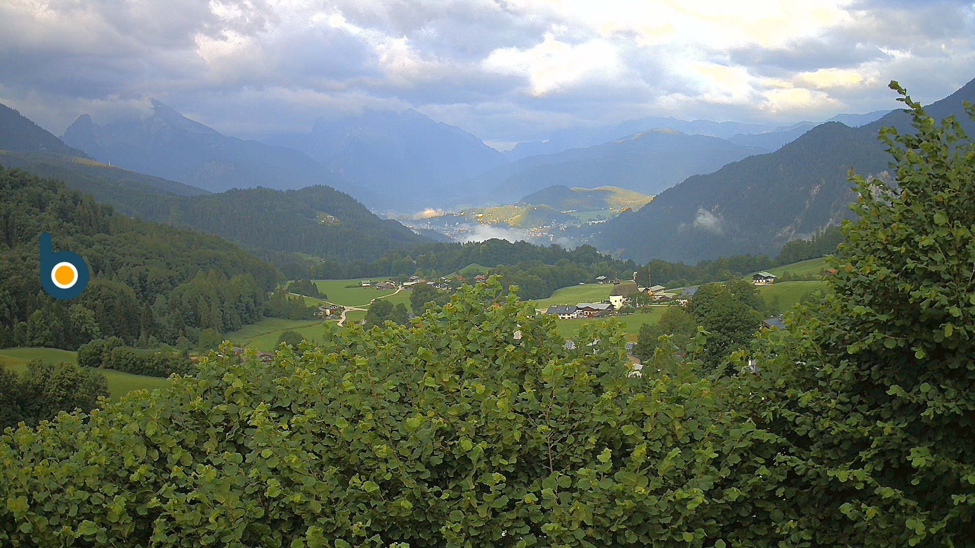 Archiv Foto Webcam Oberau: Alpinhotel Berchtesgaden
