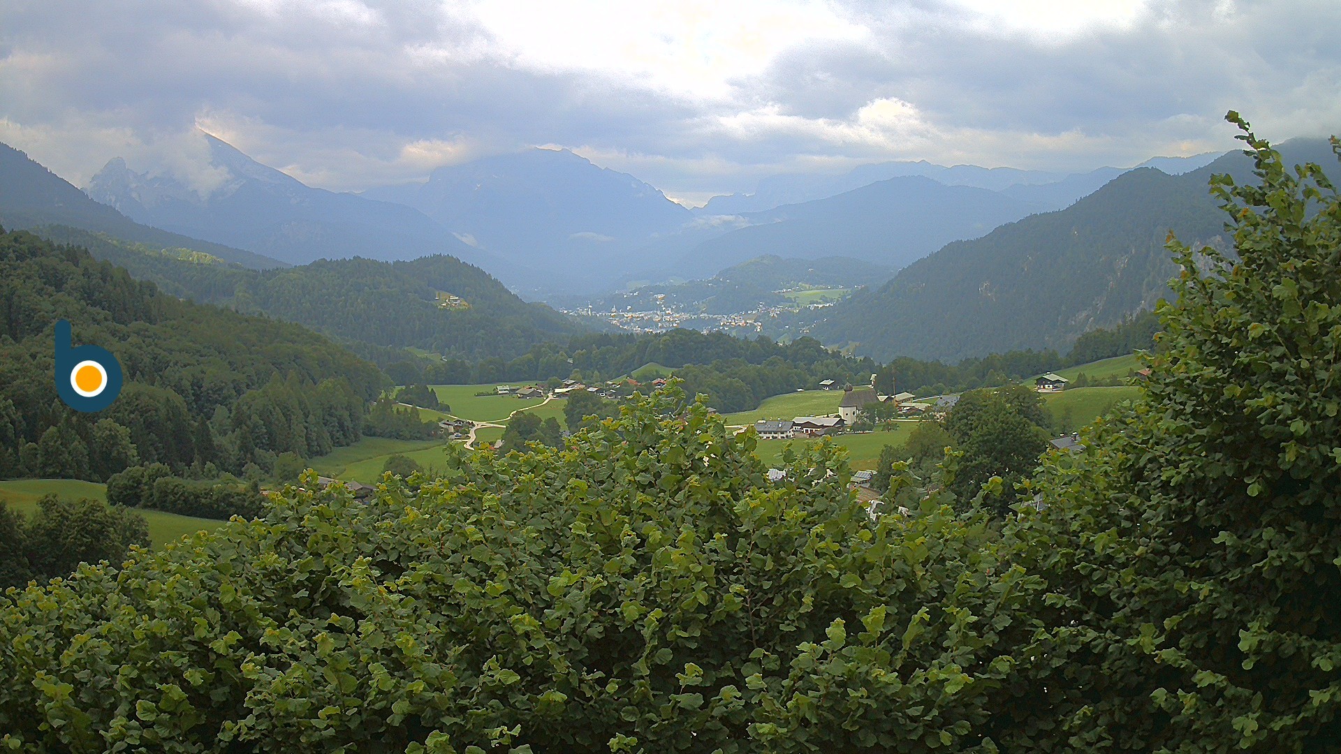 Archiv Foto Webcam Oberau: Alpinhotel Berchtesgaden