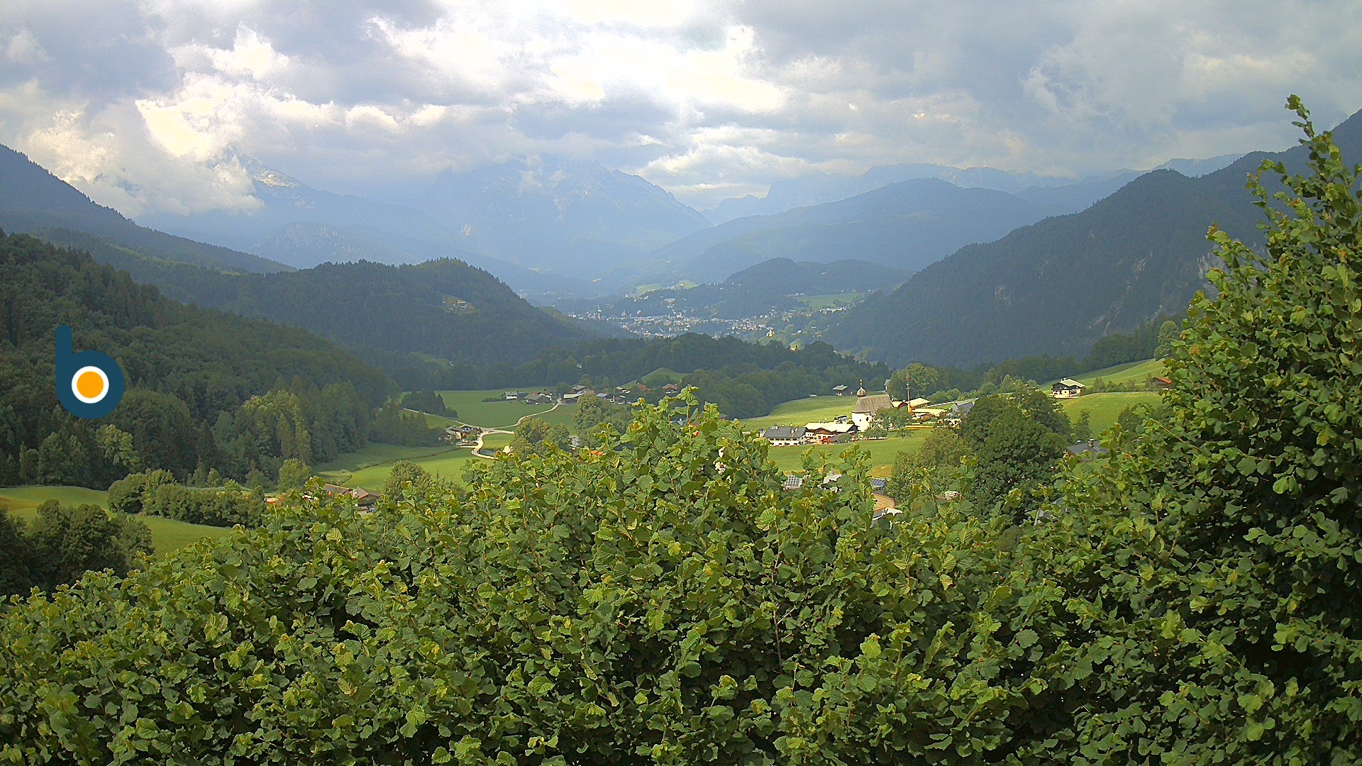 Archiv Foto Webcam Oberau: Alpinhotel Berchtesgaden
