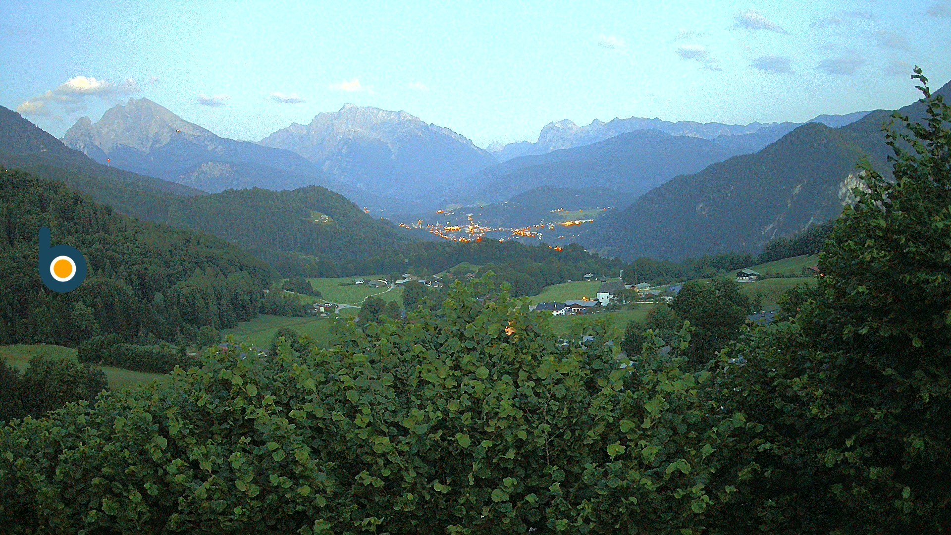 Archiv Foto Webcam Oberau: Alpinhotel Berchtesgaden