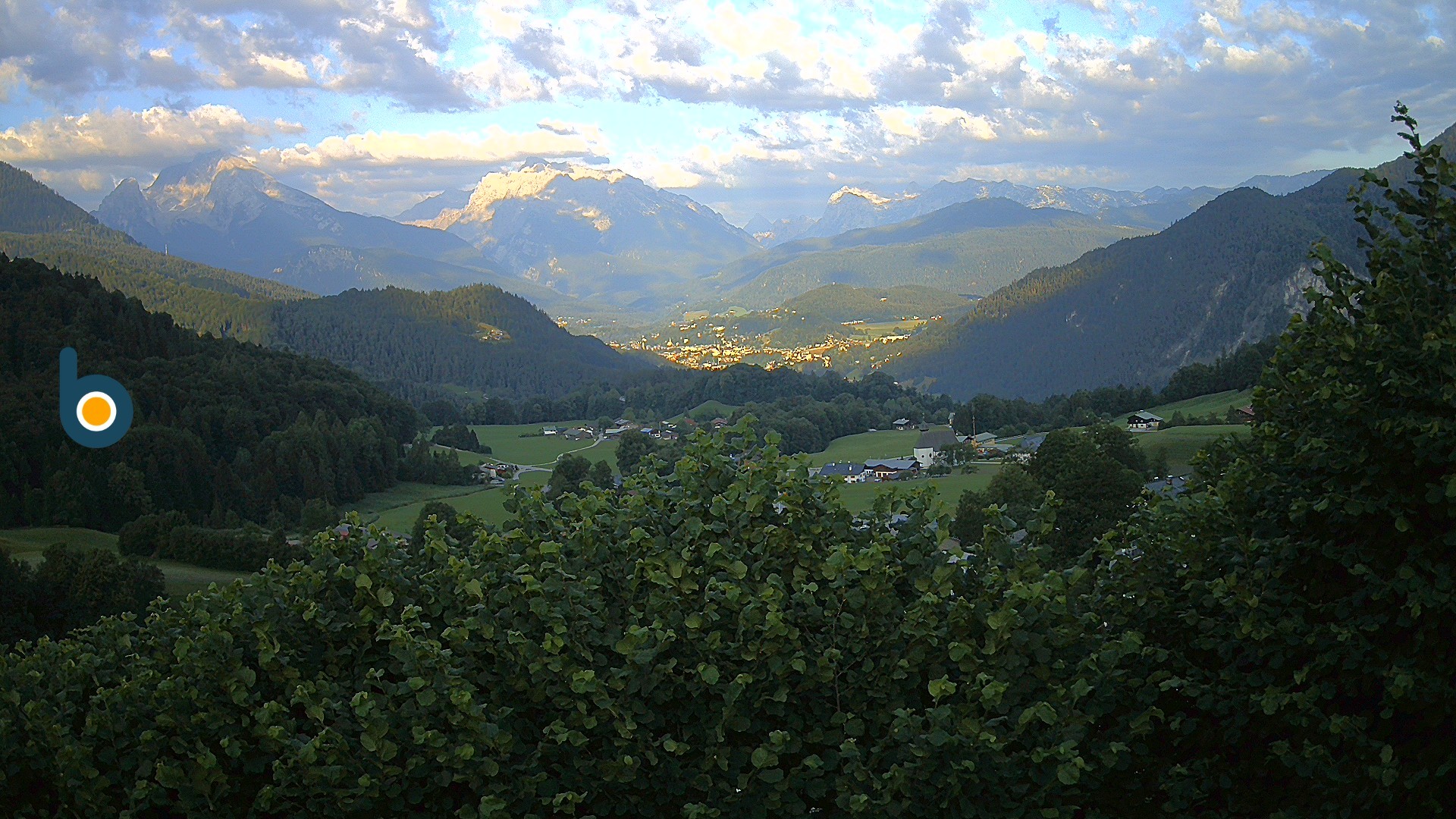 Archiv Foto Webcam Oberau: Alpinhotel Berchtesgaden