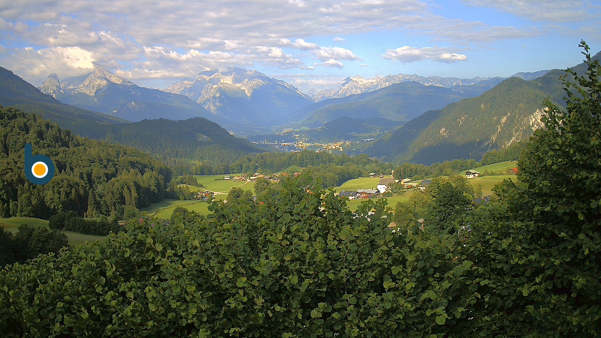Archiv Foto Webcam Oberau: Alpinhotel Berchtesgaden