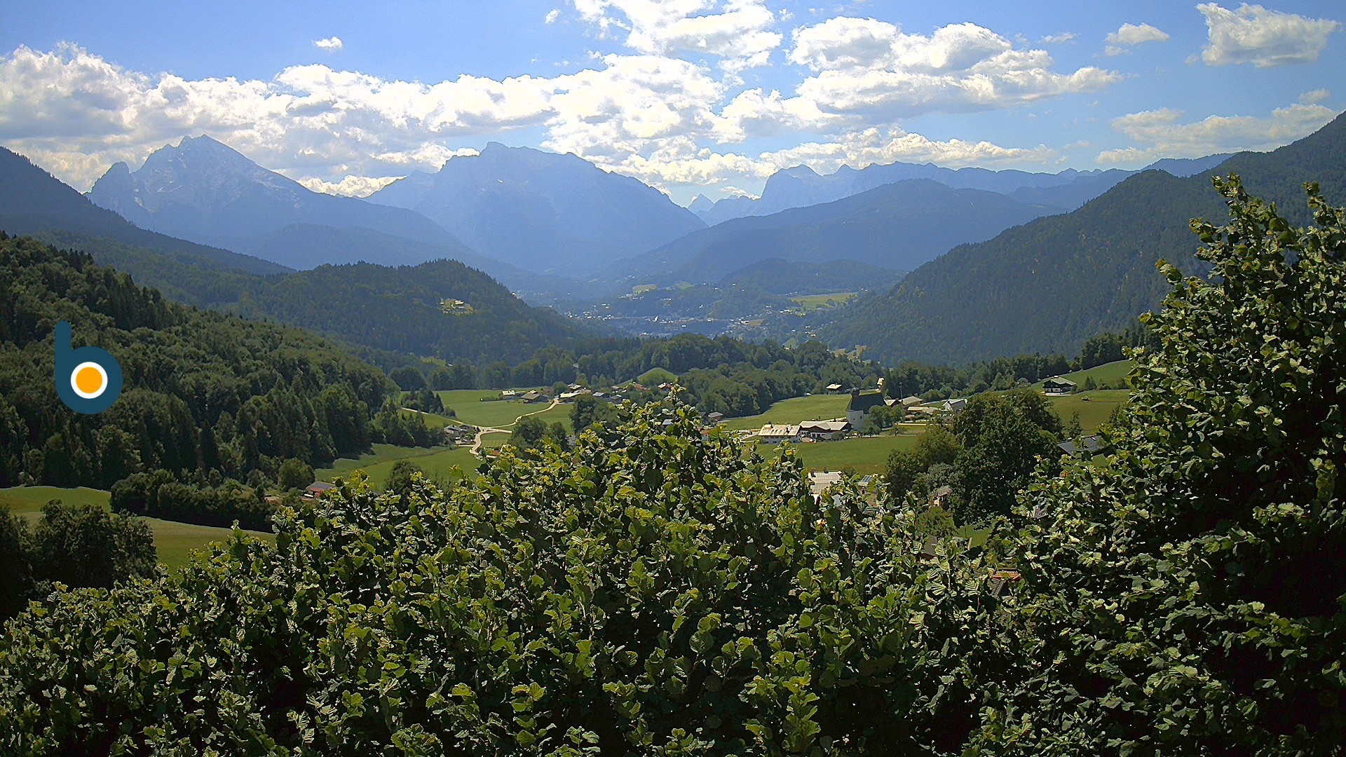 Archiv Foto Webcam Oberau: Alpinhotel Berchtesgaden