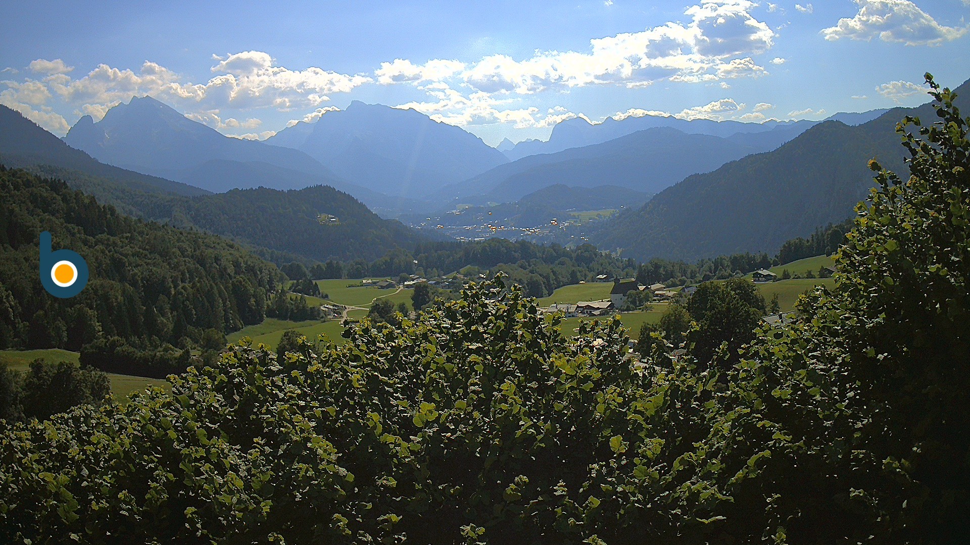 Archiv Foto Webcam Oberau: Alpinhotel Berchtesgaden