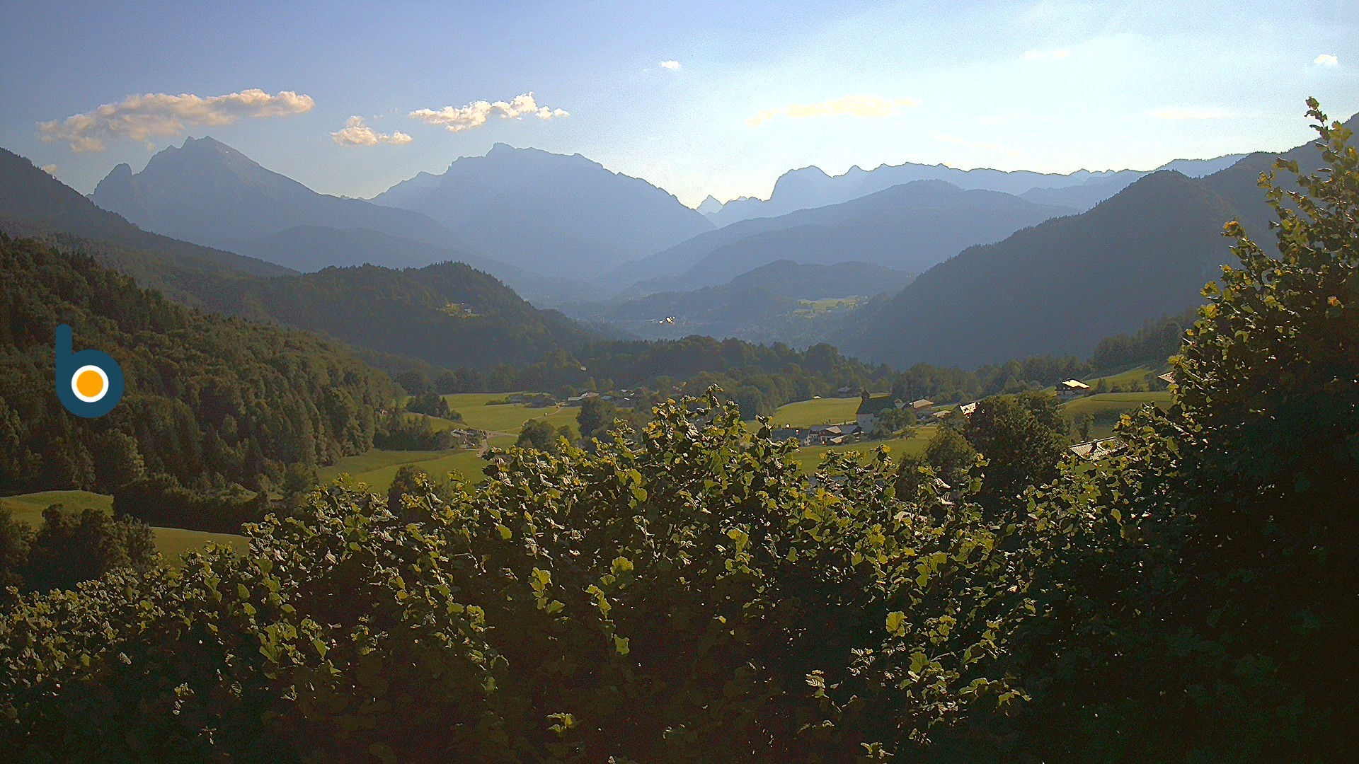Archived image Webcam Berchtesgaden - View Oberau