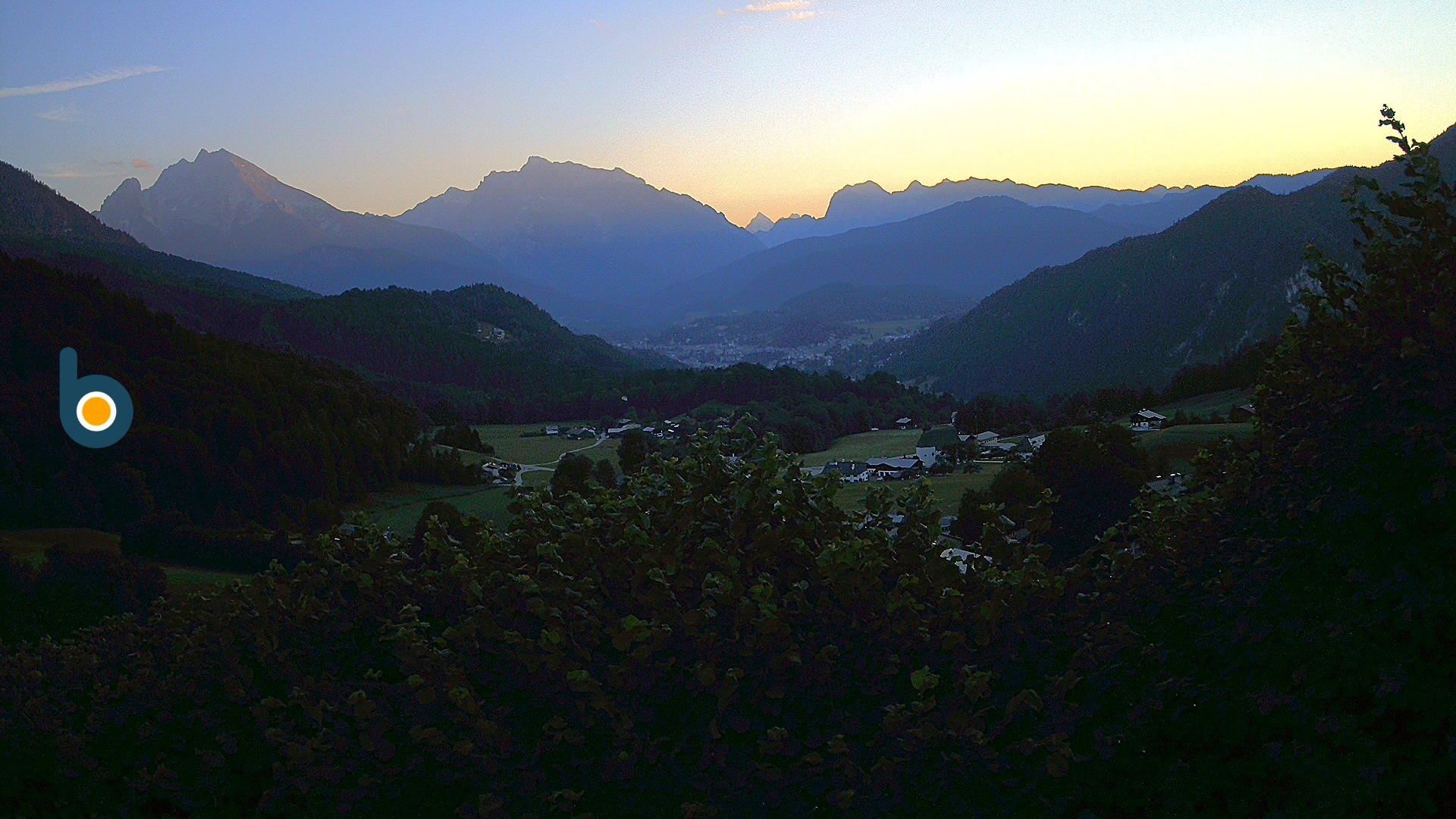 Archived image Webcam Berchtesgaden - View Oberau