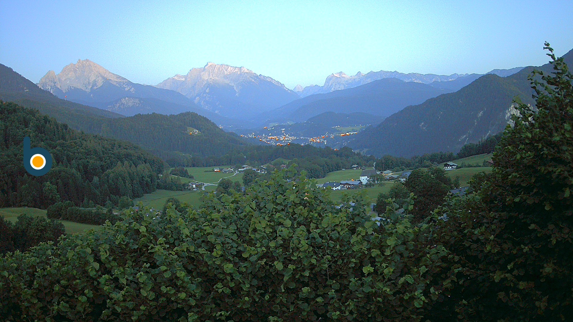 Archiv Foto Webcam Oberau: Alpinhotel Berchtesgaden