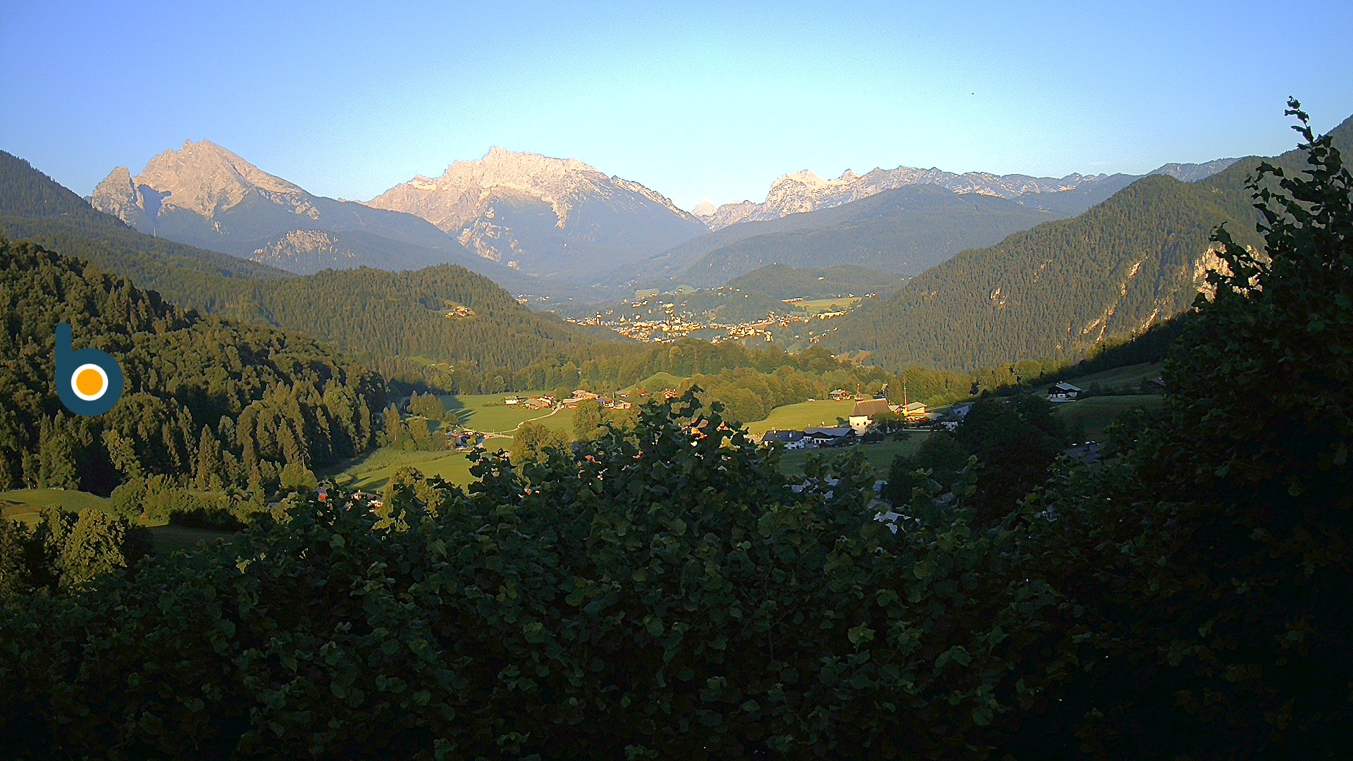 Archiv Foto Webcam Oberau: Alpinhotel Berchtesgaden