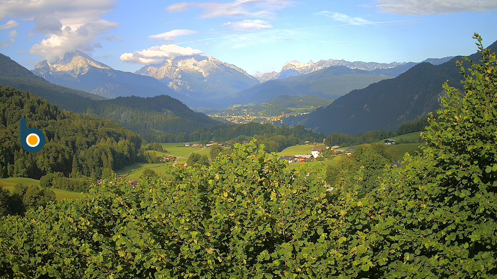 Archiv Foto Webcam Oberau: Alpinhotel Berchtesgaden
