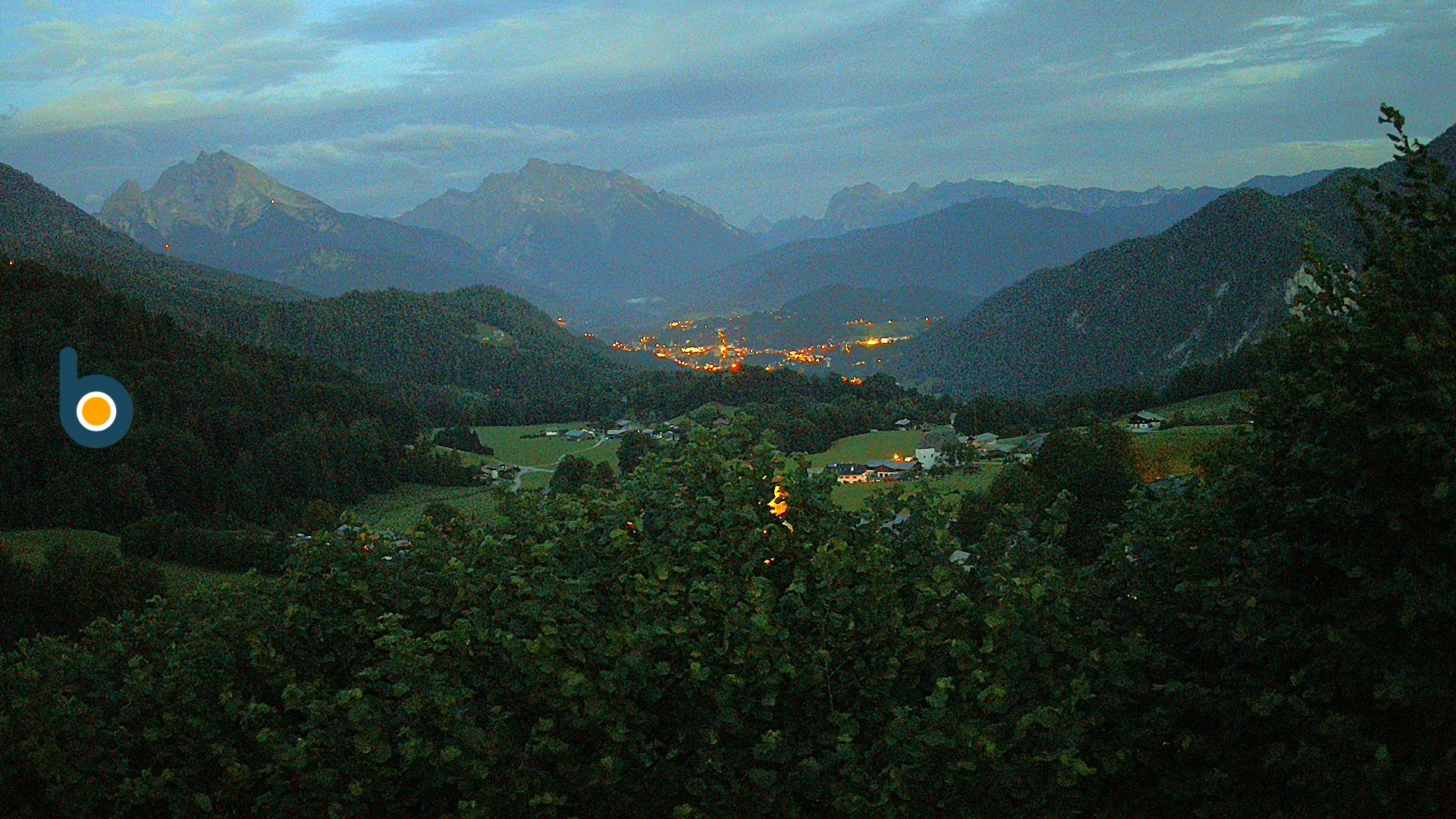 Archiv Foto Webcam Oberau: Alpinhotel Berchtesgaden