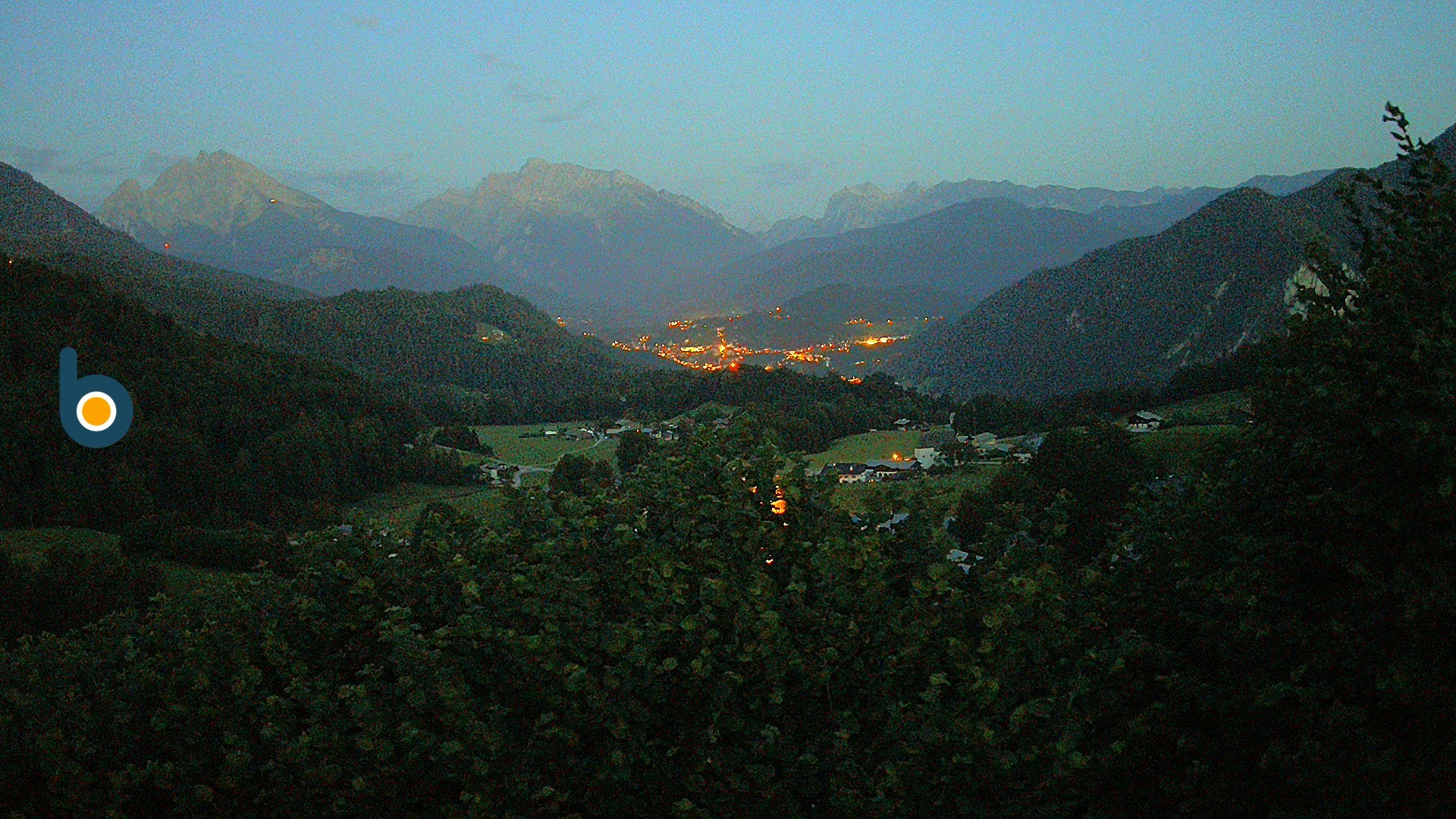 Archiv Foto Webcam Oberau: Alpinhotel Berchtesgaden