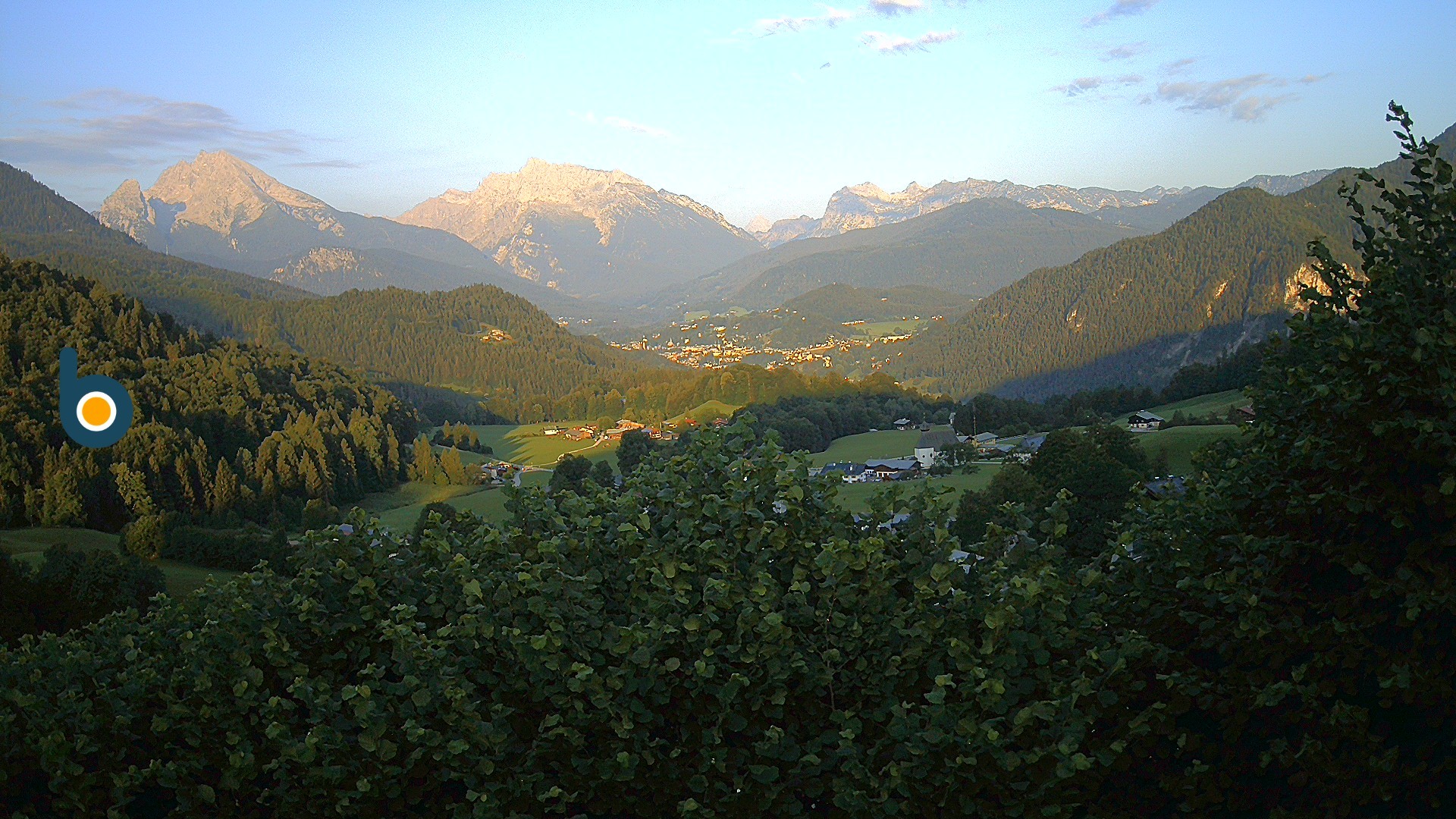 Archiv Foto Webcam Oberau: Alpinhotel Berchtesgaden