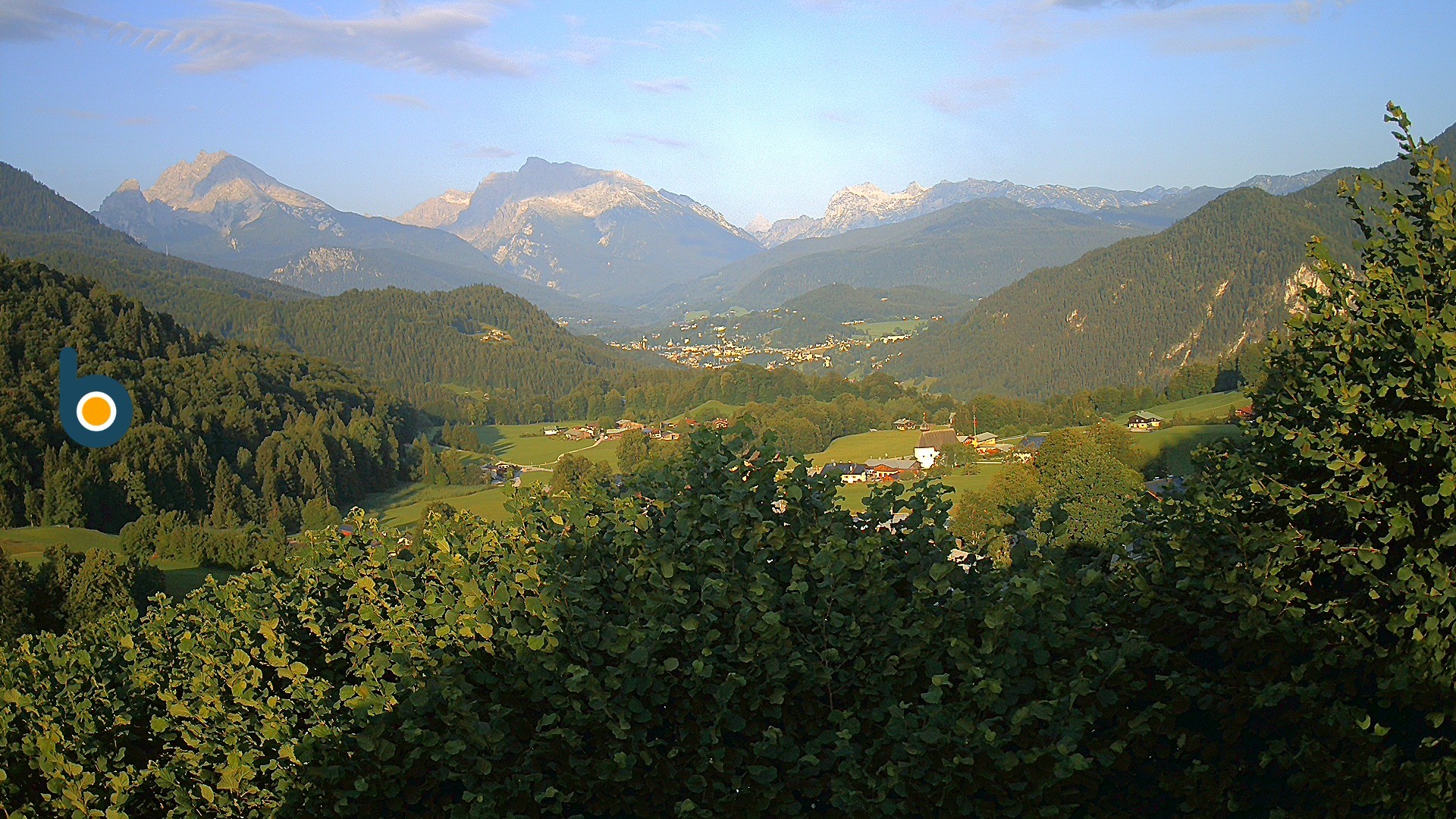 Archiv Foto Webcam Oberau: Alpinhotel Berchtesgaden