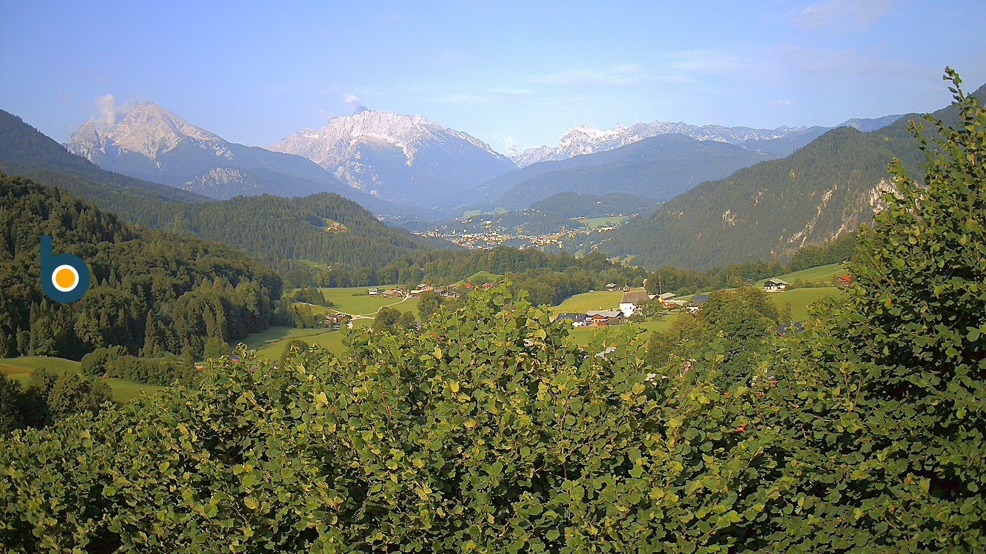 Archiv Foto Webcam Oberau: Alpinhotel Berchtesgaden