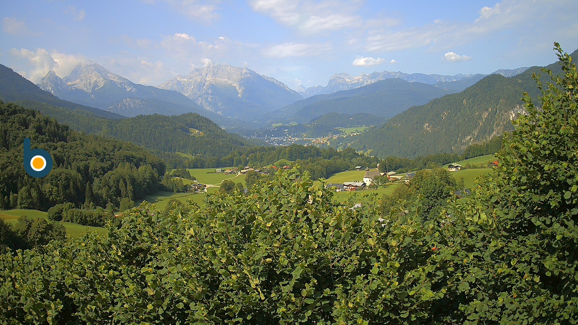 Archiv Foto Webcam Oberau: Alpinhotel Berchtesgaden
