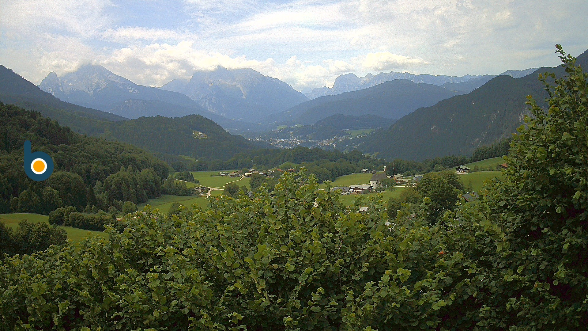 Archiv Foto Webcam Oberau: Alpinhotel Berchtesgaden