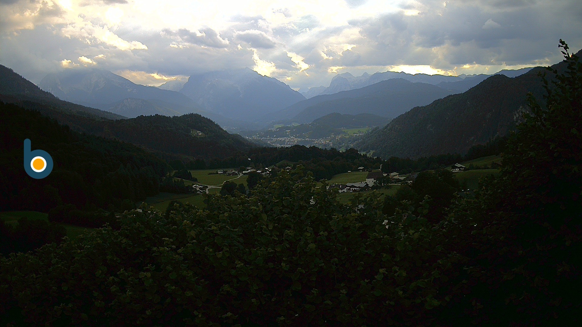 Archiv Foto Webcam Oberau: Alpinhotel Berchtesgaden