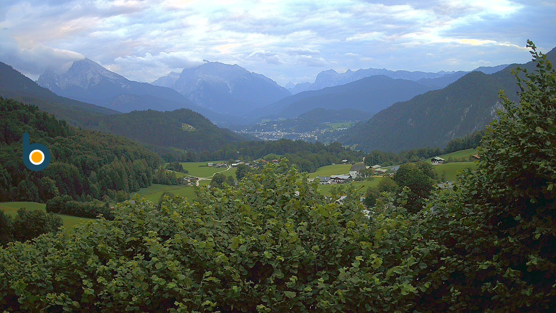Archiv Foto Webcam Oberau: Alpinhotel Berchtesgaden