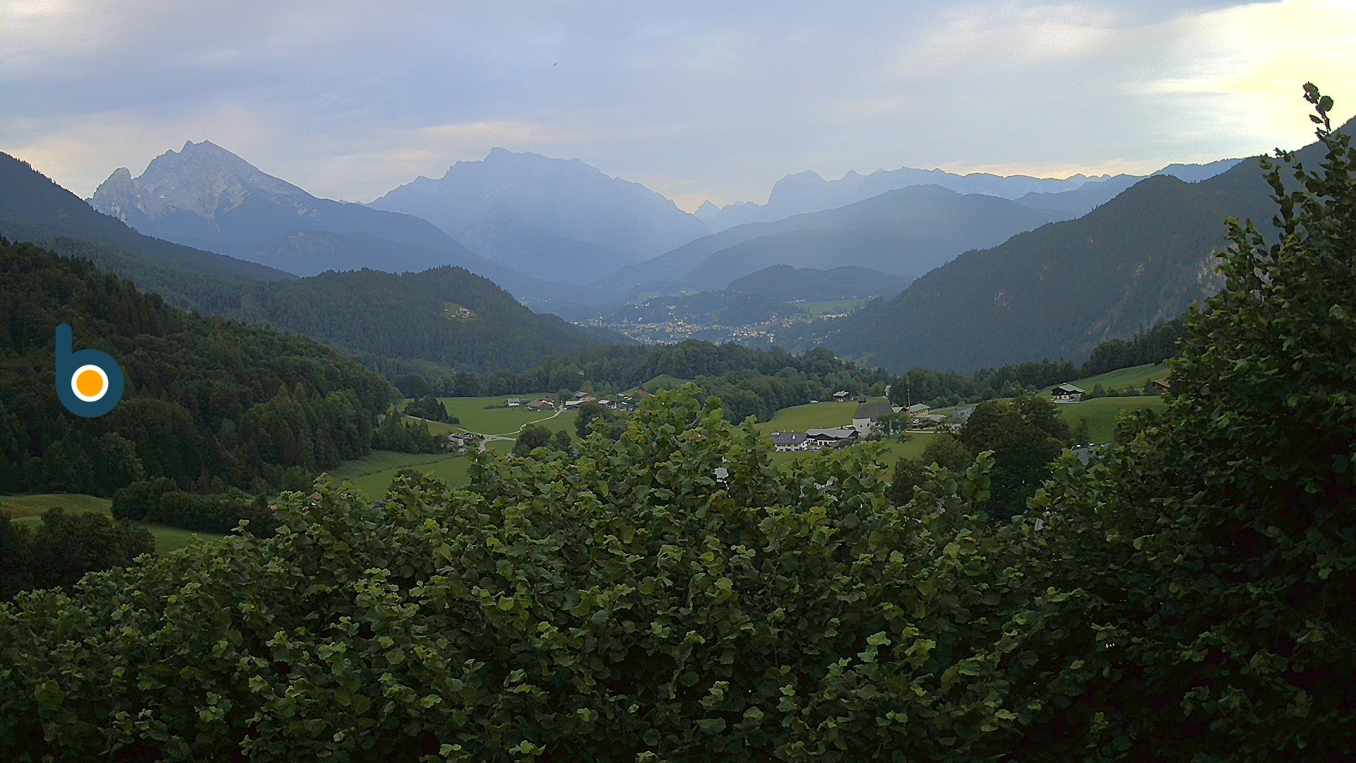 Archiv Foto Webcam Oberau: Alpinhotel Berchtesgaden
