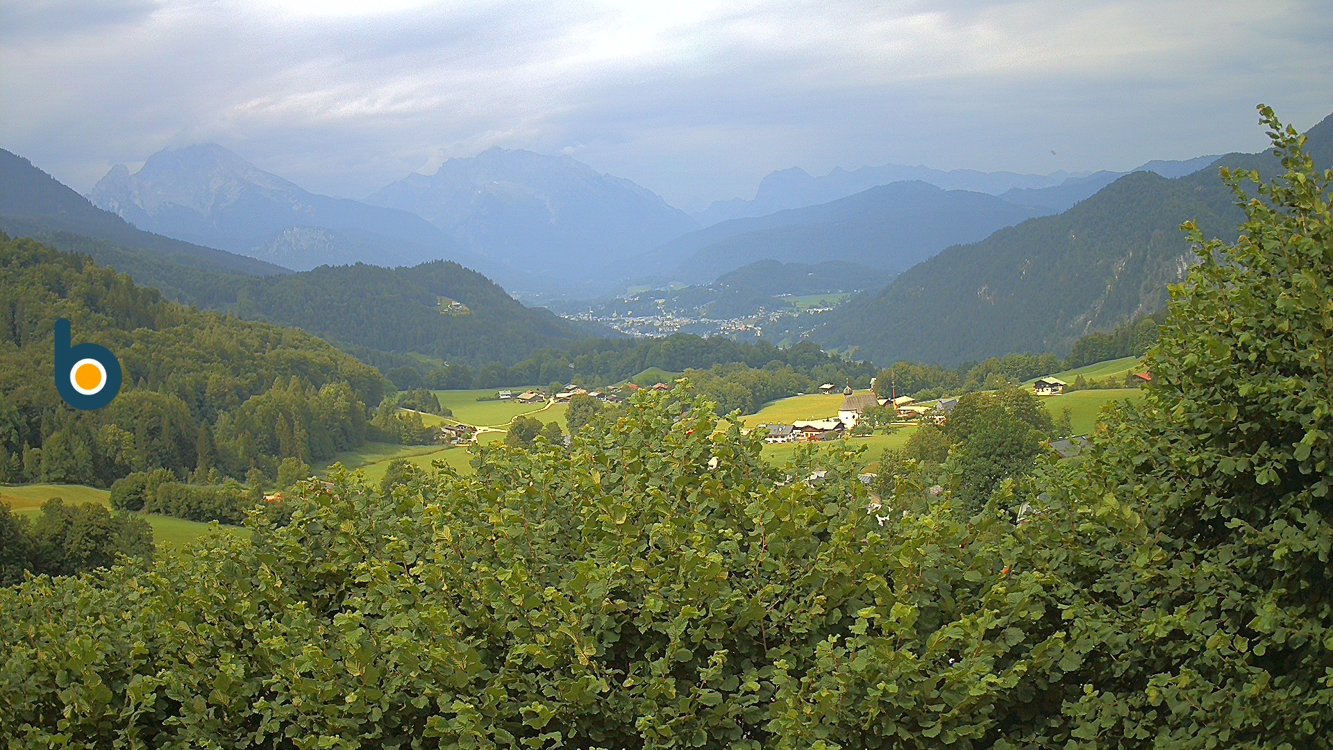 Archiv Foto Webcam Oberau: Alpinhotel Berchtesgaden