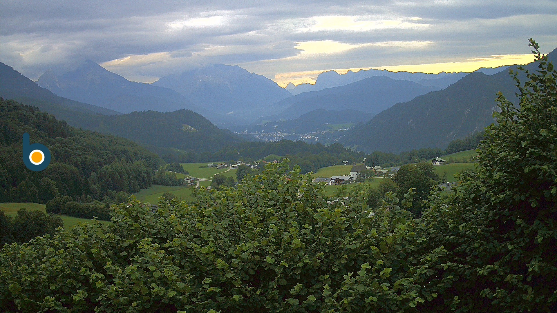 Archiv Foto Webcam Oberau: Alpinhotel Berchtesgaden