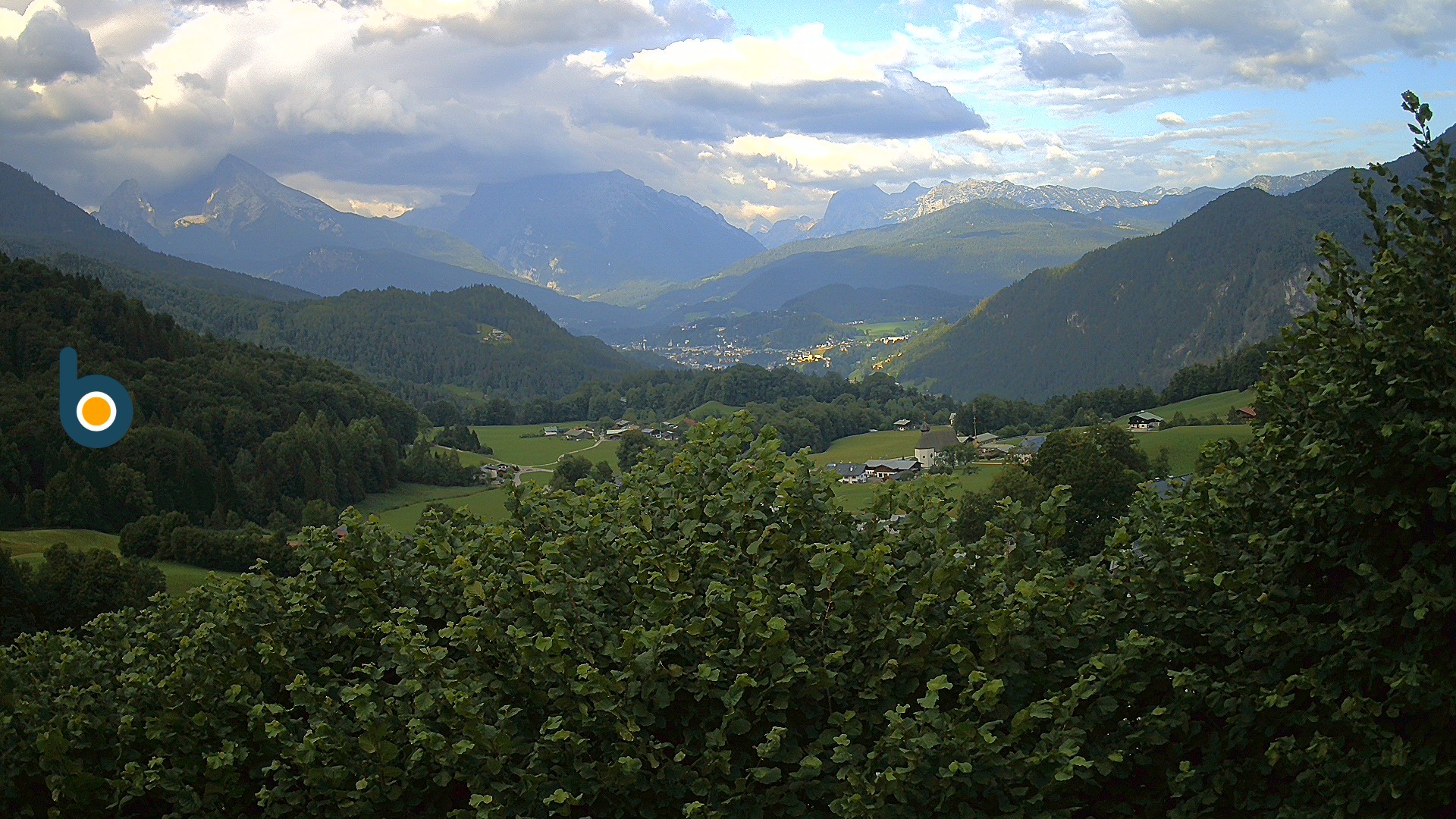Archiv Foto Webcam Oberau: Alpinhotel Berchtesgaden