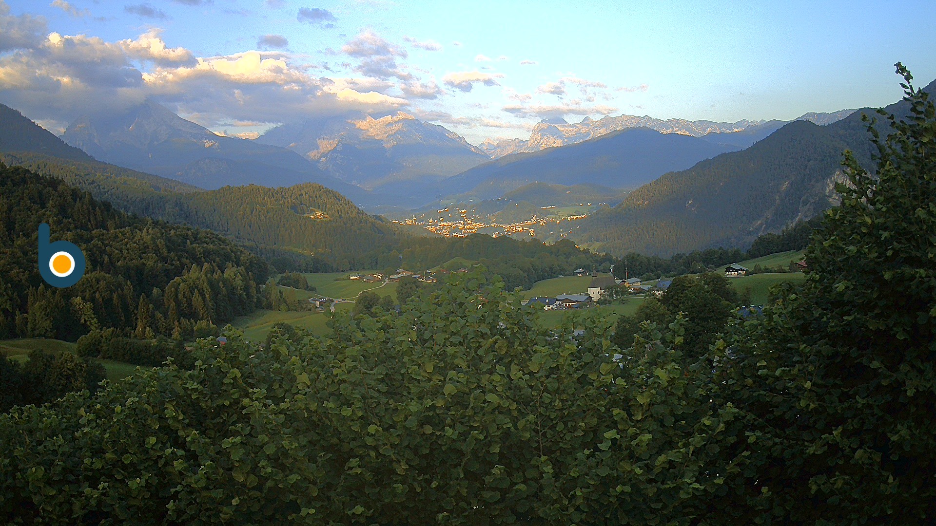 Archiv Foto Webcam Oberau: Alpinhotel Berchtesgaden