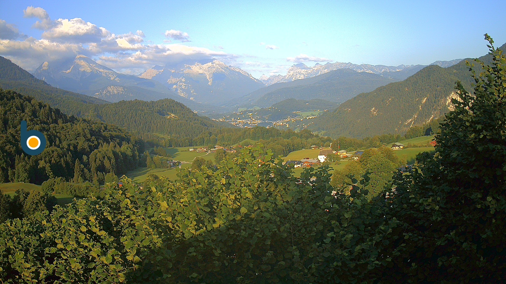 Archiv Foto Webcam Oberau: Alpinhotel Berchtesgaden