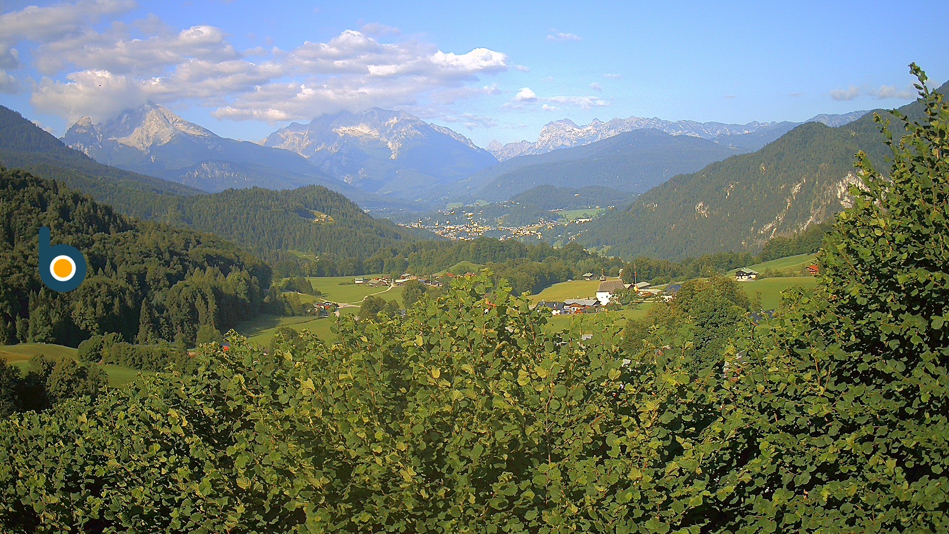 Archiv Foto Webcam Oberau: Alpinhotel Berchtesgaden