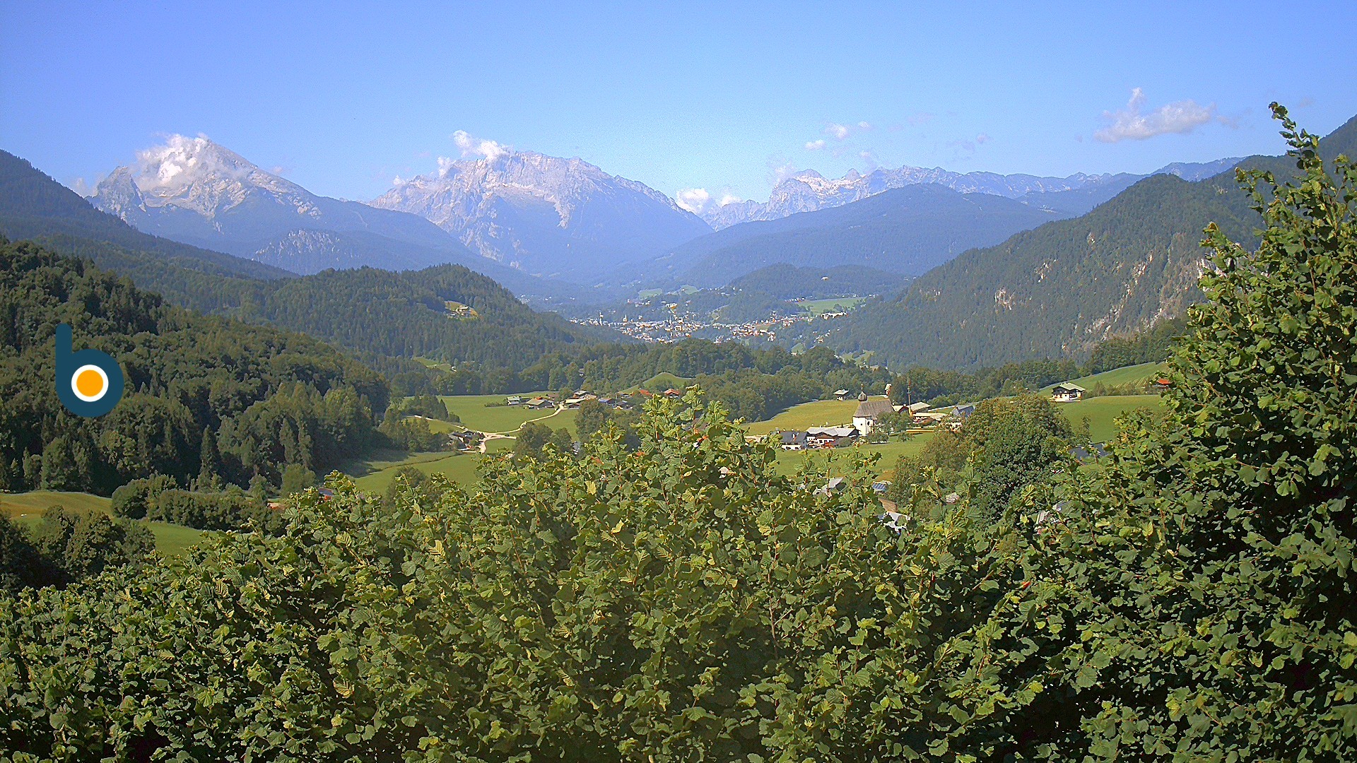 Archiv Foto Webcam Oberau: Alpinhotel Berchtesgaden
