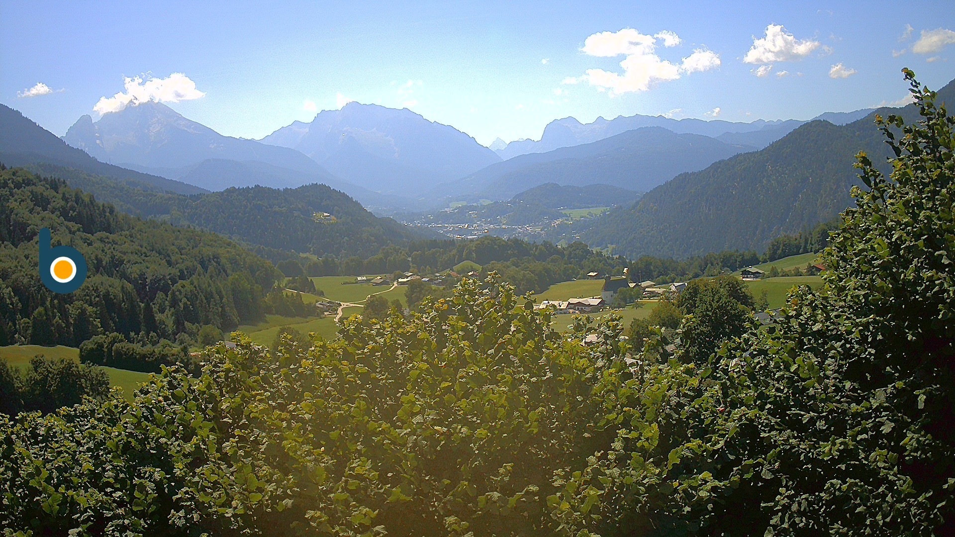 Archiv Foto Webcam Oberau: Alpinhotel Berchtesgaden