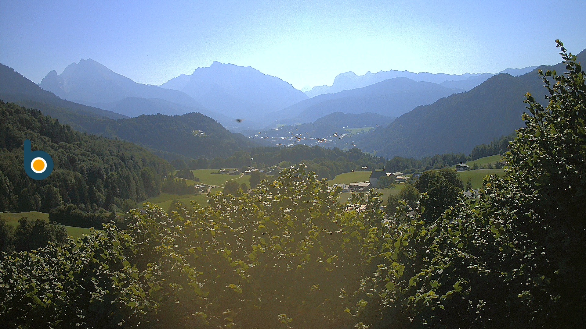 Archiv Foto Webcam Oberau: Alpinhotel Berchtesgaden