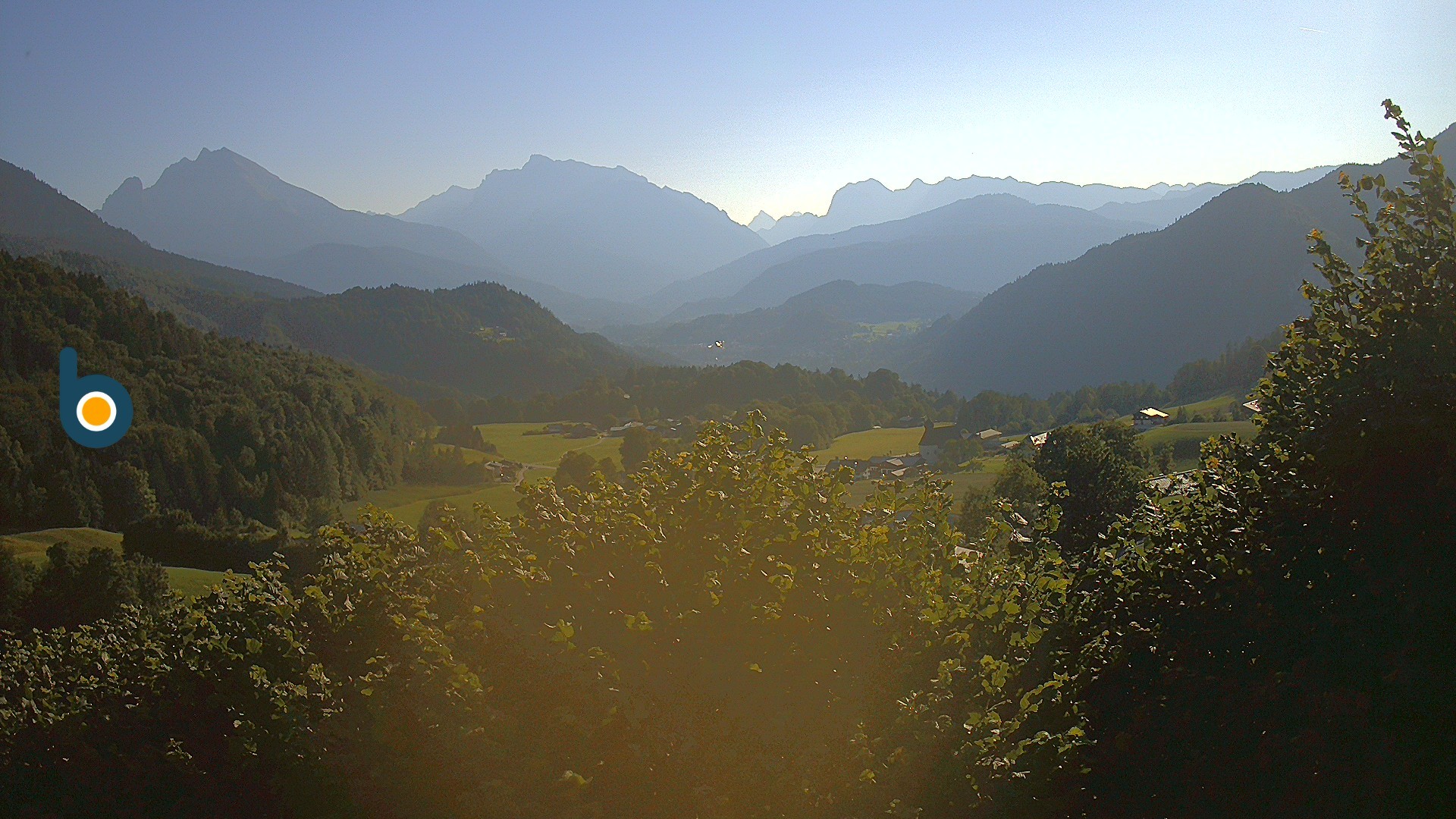 Archiv Foto Webcam Oberau: Alpinhotel Berchtesgaden