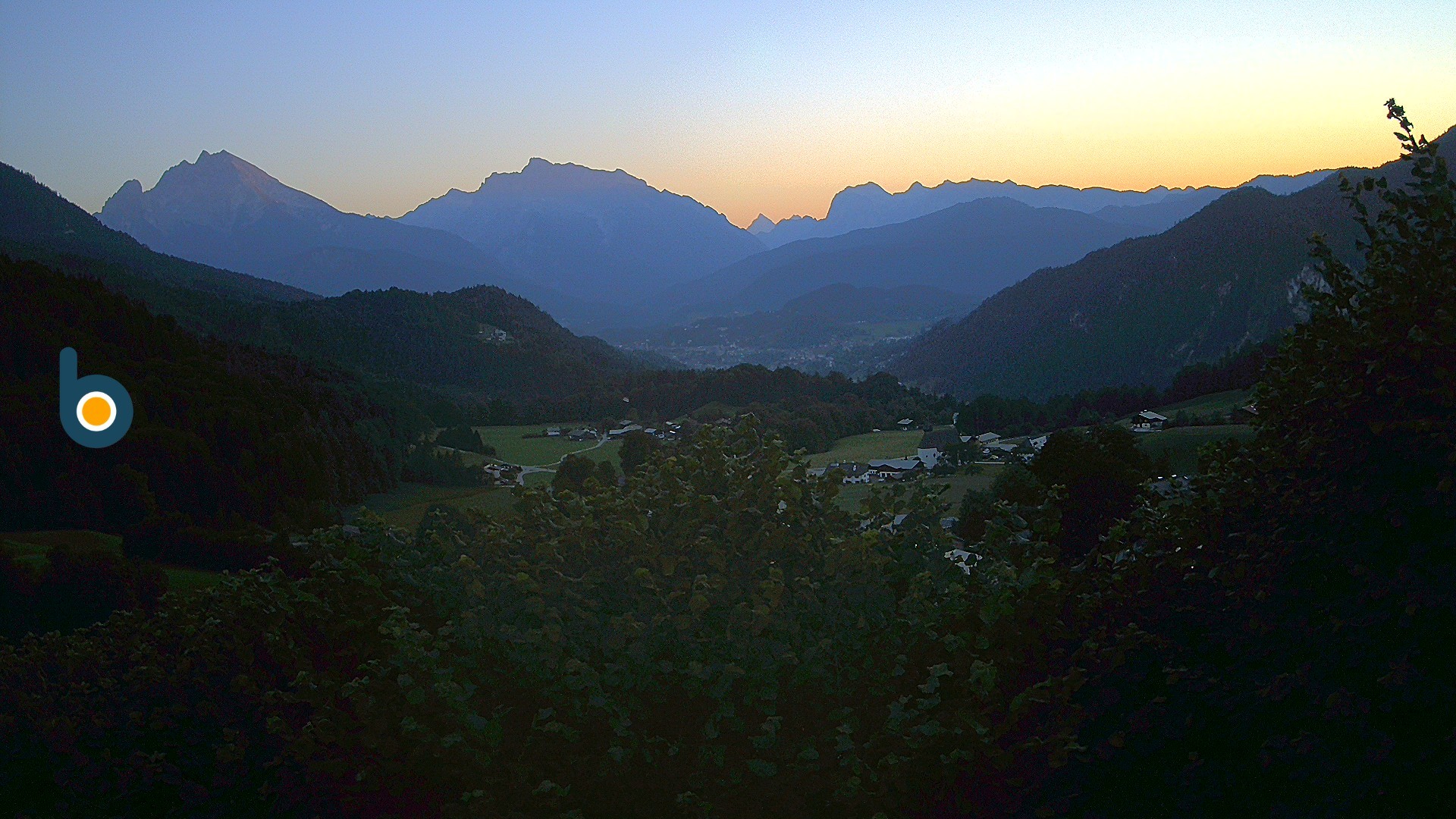 Archiv Foto Webcam Oberau: Alpinhotel Berchtesgaden