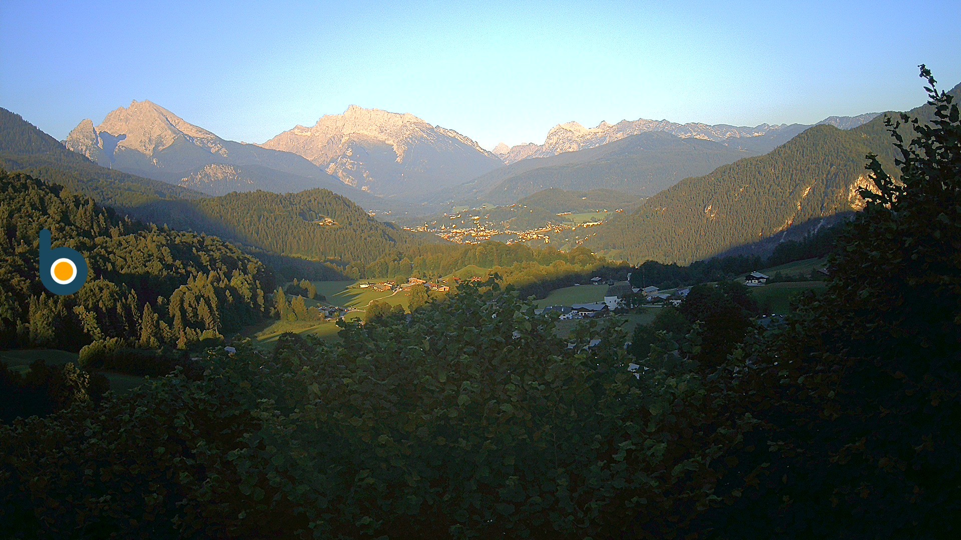 Archiv Foto Webcam Oberau: Alpinhotel Berchtesgaden