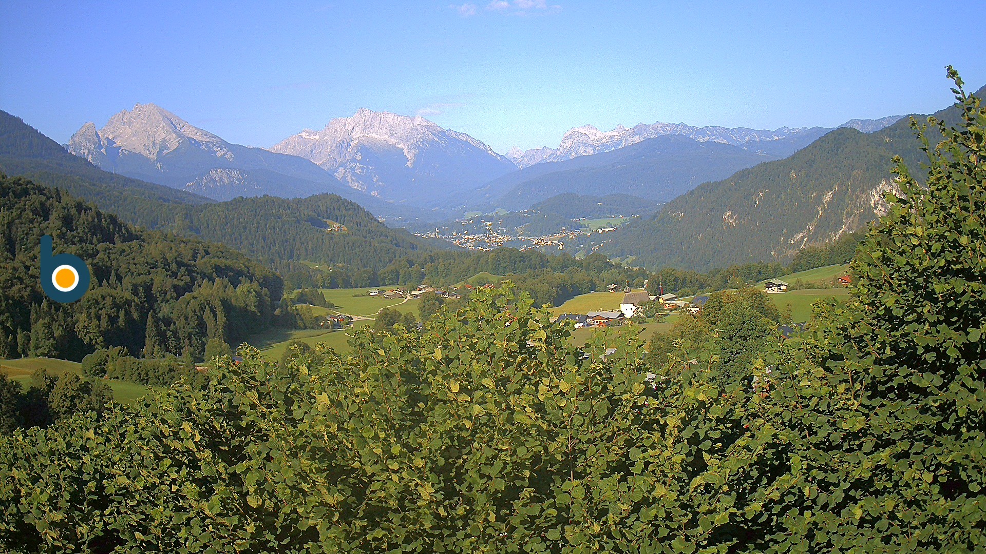 Archiv Foto Webcam Oberau: Alpinhotel Berchtesgaden