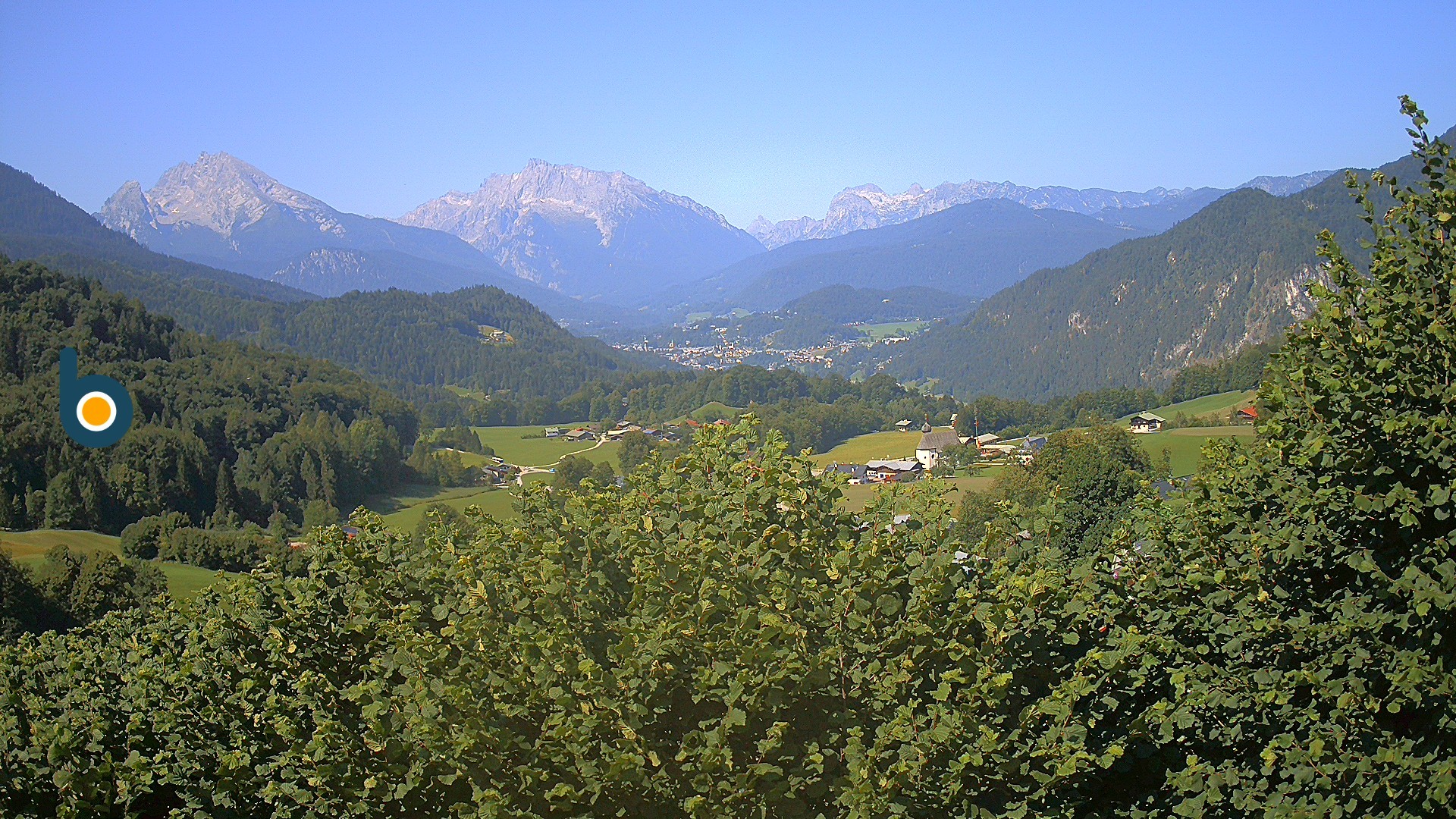 Archiv Foto Webcam Oberau: Alpinhotel Berchtesgaden