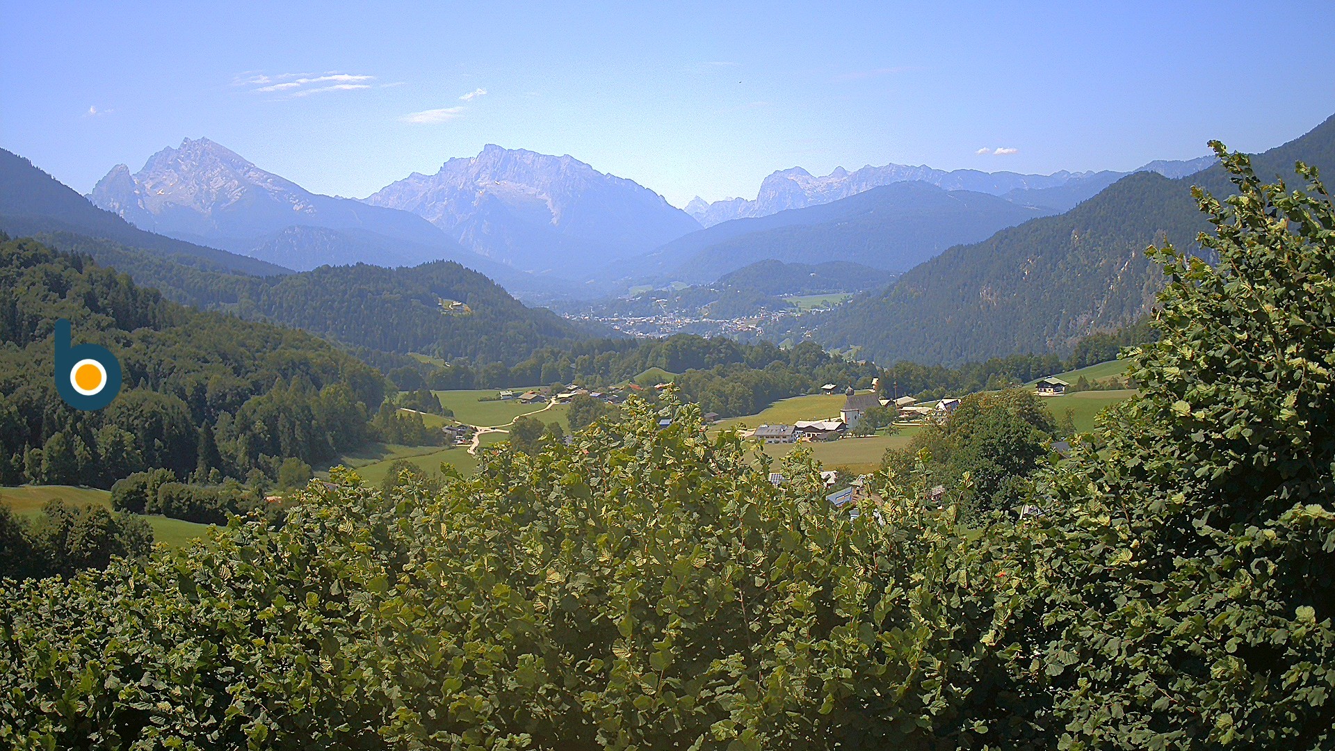 Archived image Webcam Berchtesgaden - View Oberau
