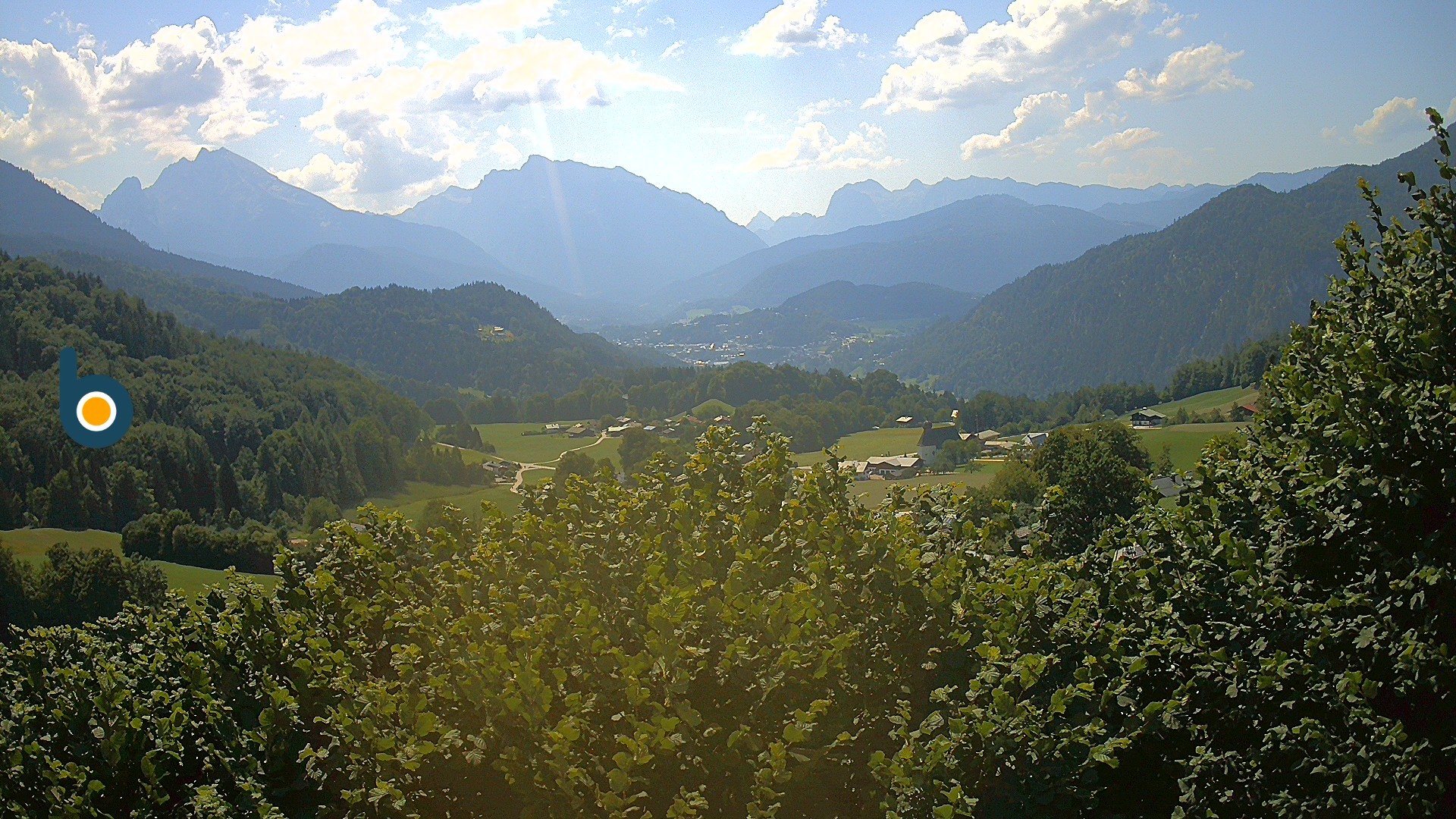 Archiv Foto Webcam Oberau: Alpinhotel Berchtesgaden