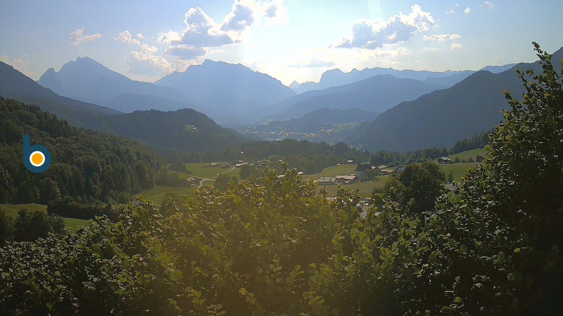 Archiv Foto Webcam Oberau: Alpinhotel Berchtesgaden